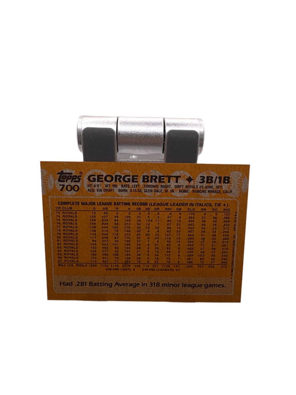 Topps George Brett