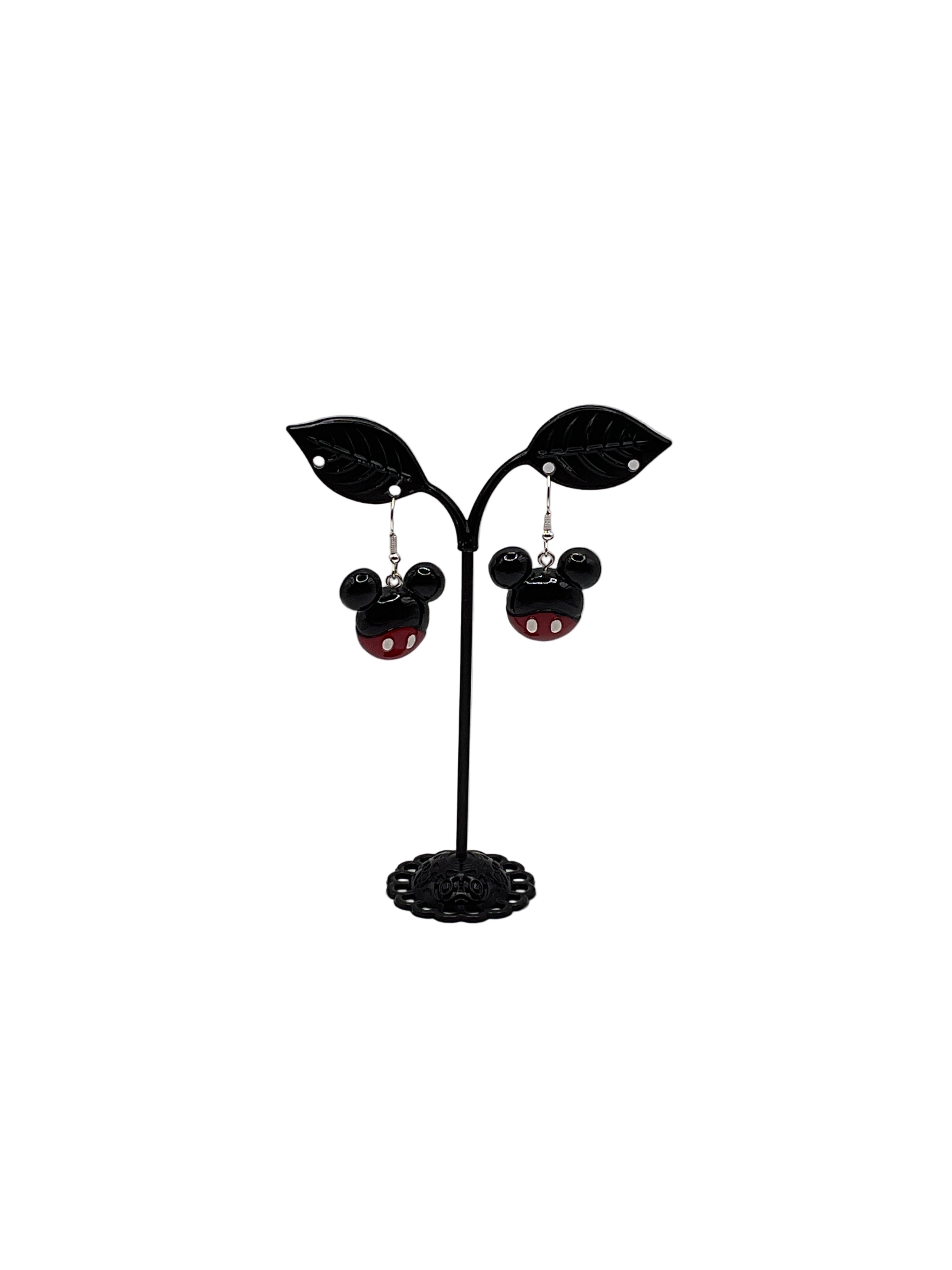 Mouse ear earrings