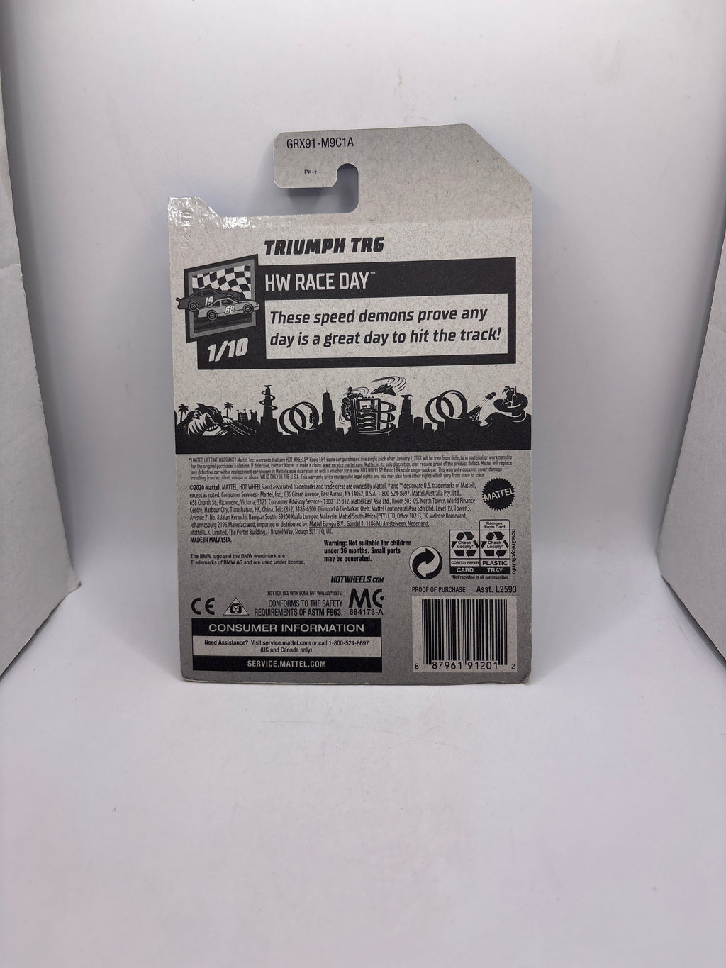 Hot Wheels Triumph TR6 Diecast