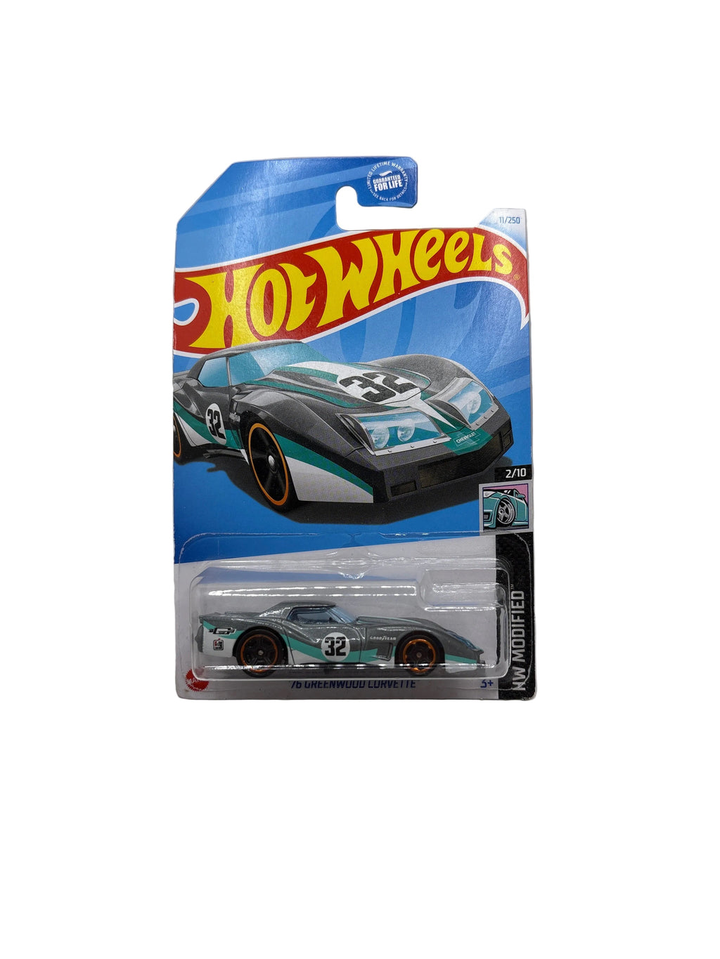 Hot Wheels 76 Greenwood Corvette Diecast