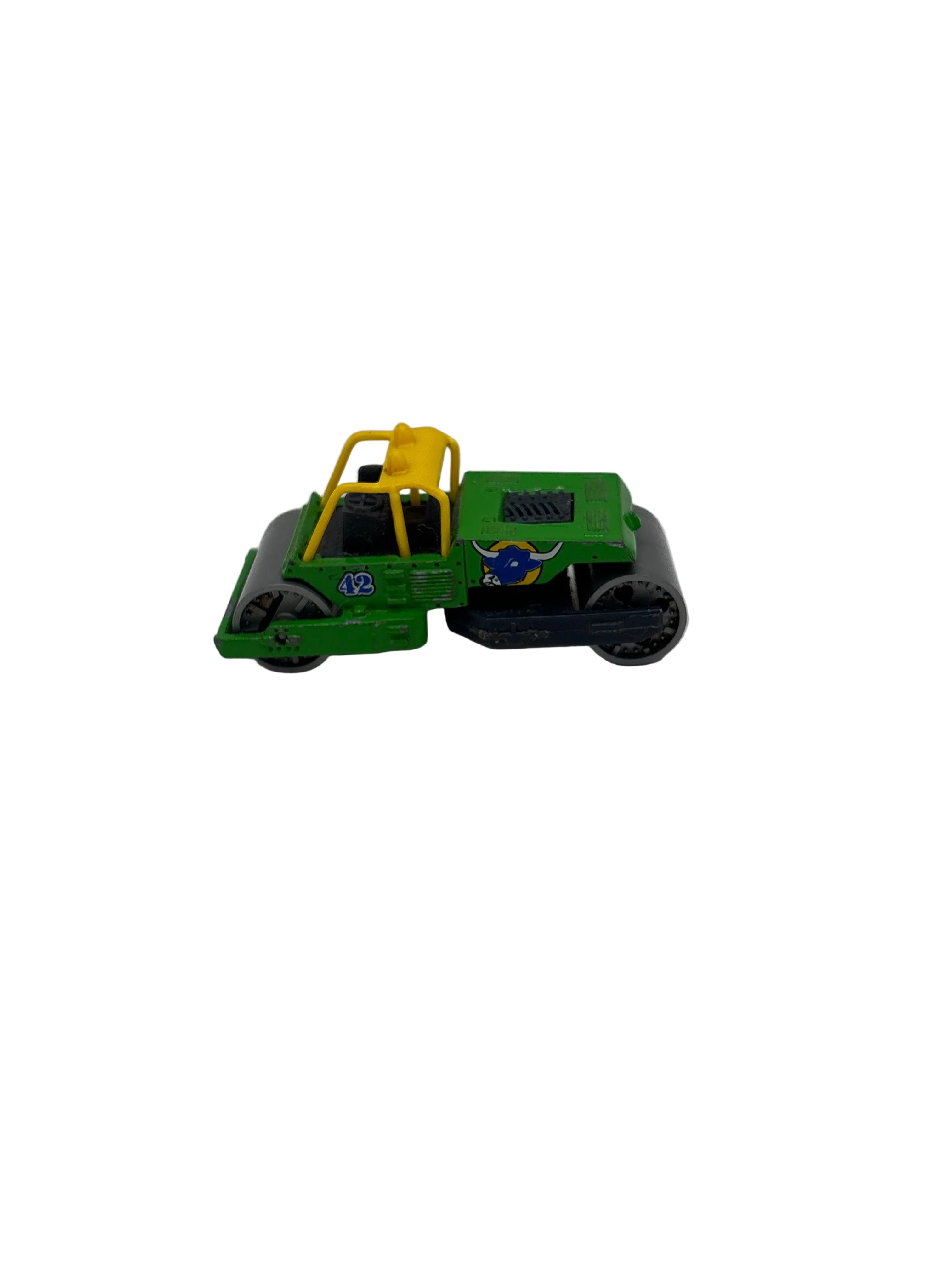 Matchbox Road Roller Diecast green