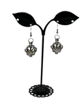 Glow in the dark sea shell earrings