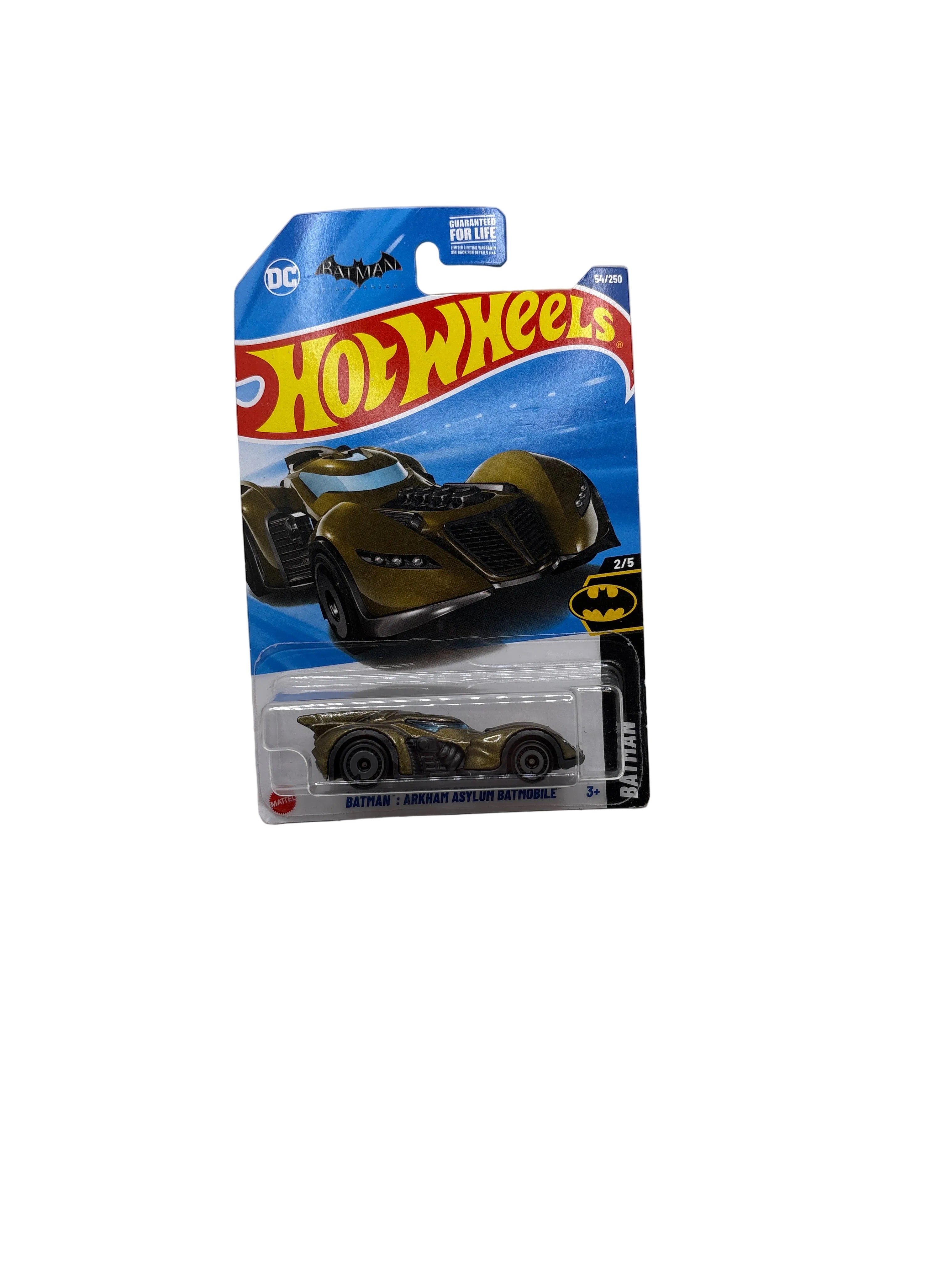 Hot Wheels Batman: Arkham Asylum Batmobile Diecast green