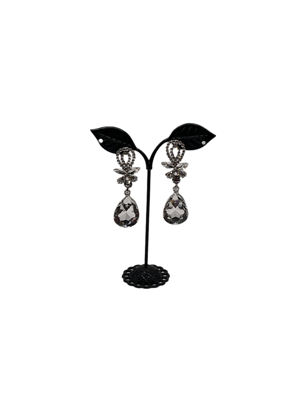 Shiny crystal earrings 4