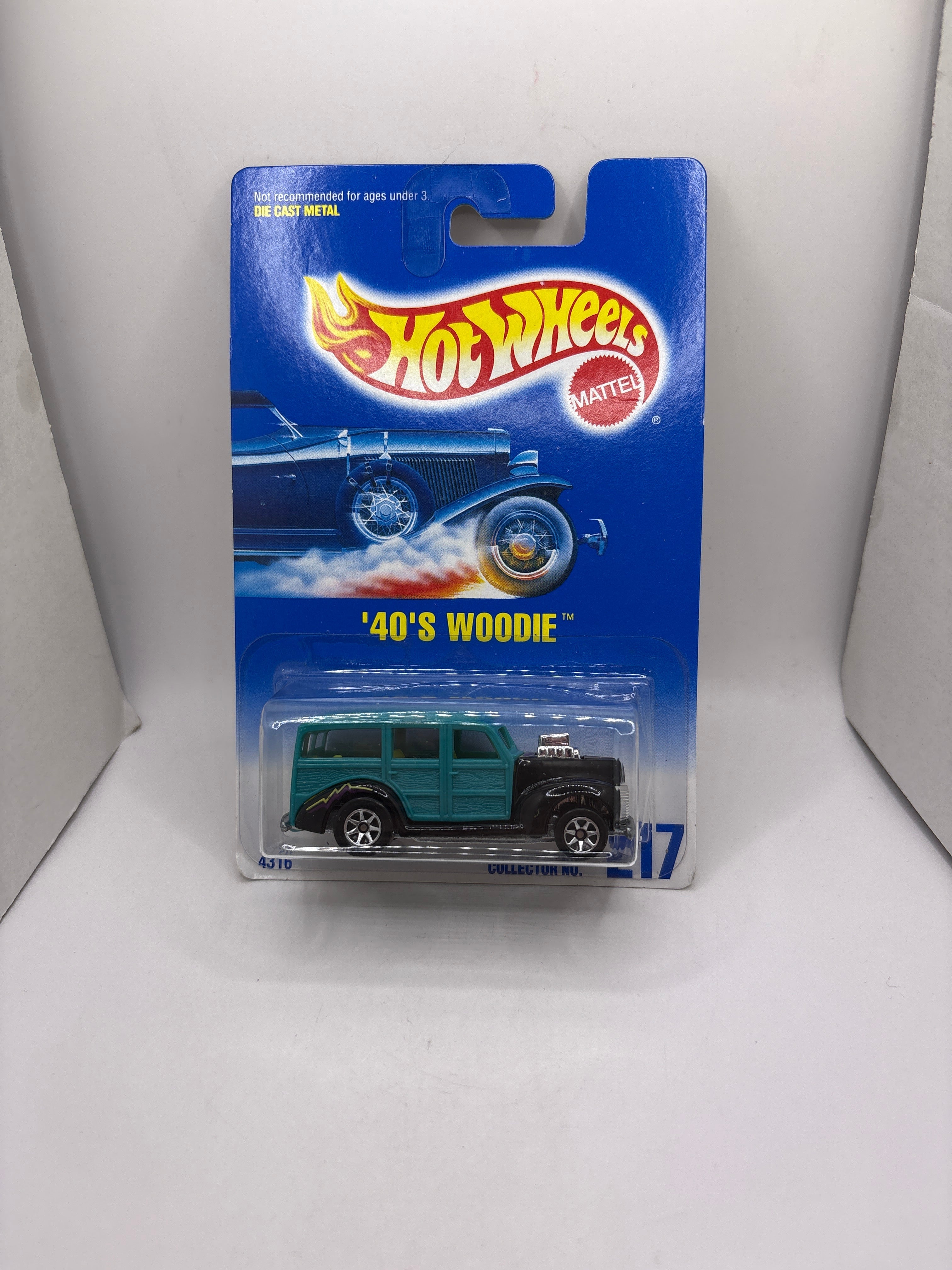 Hot Wheels 40’s Woodie Diecast