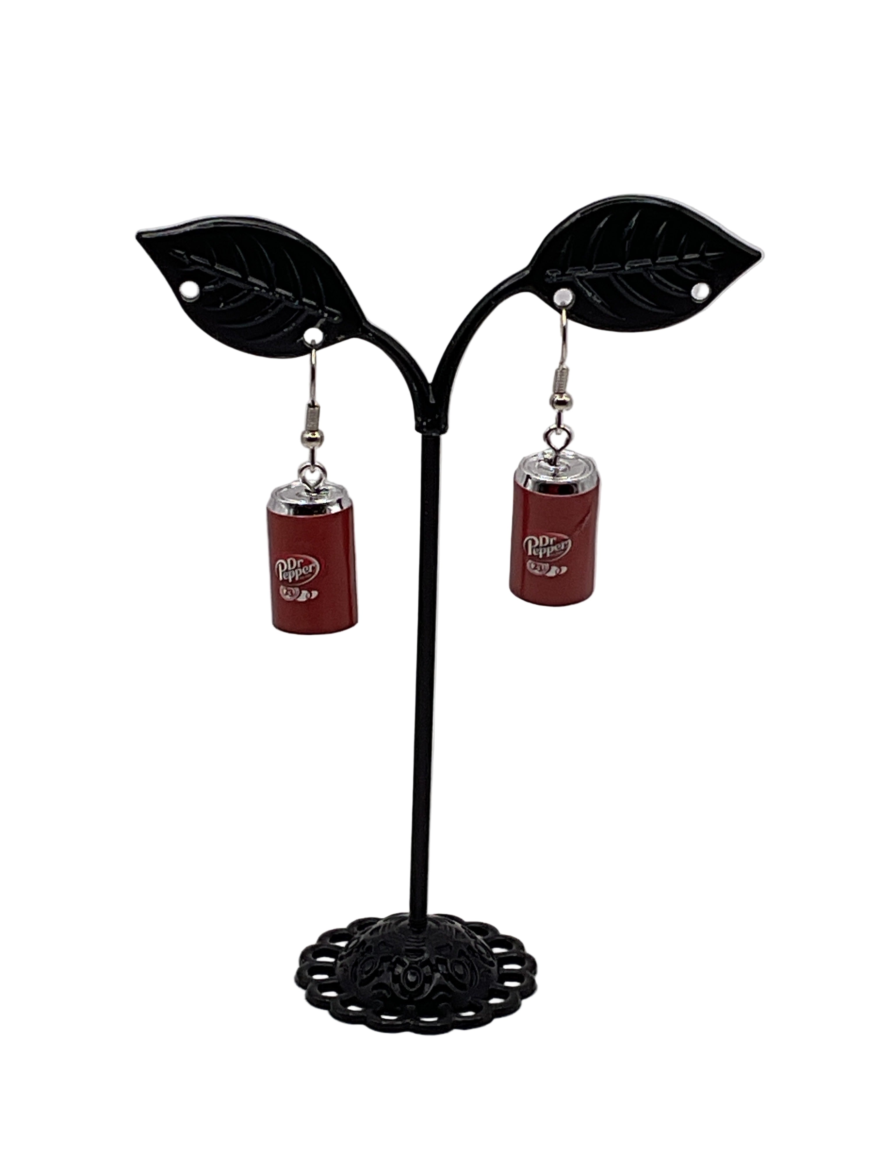 Soda Can Novelty Earrings – Fun Quirky Jewelry Gift