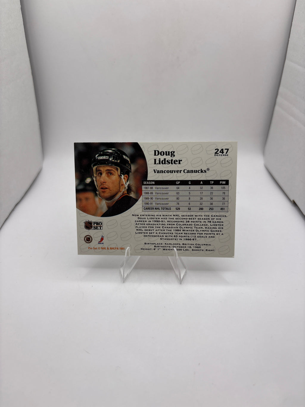 Pro Set Doug Lidster