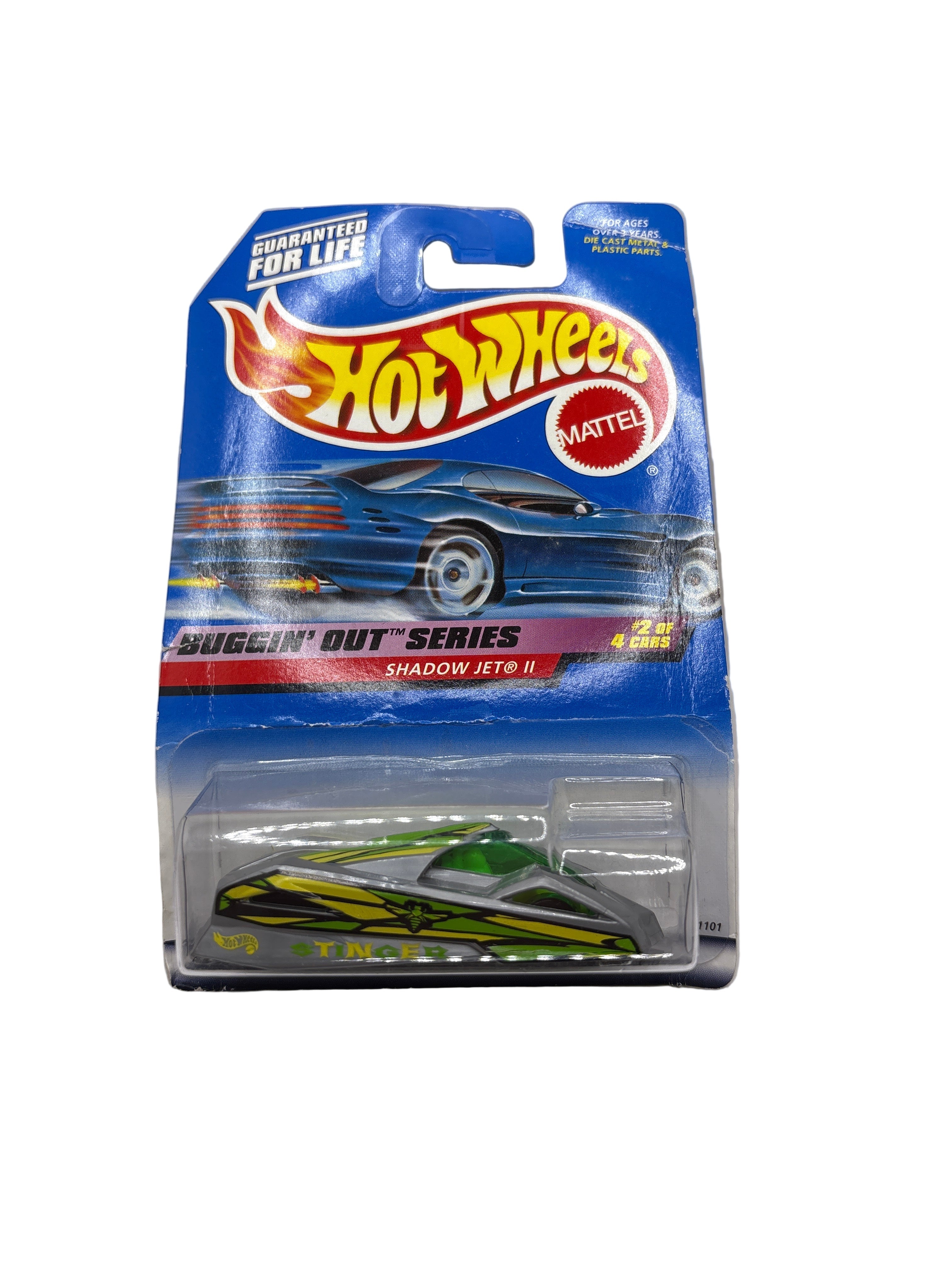 Hot Wheels Shadow Jet II Diecast silver
