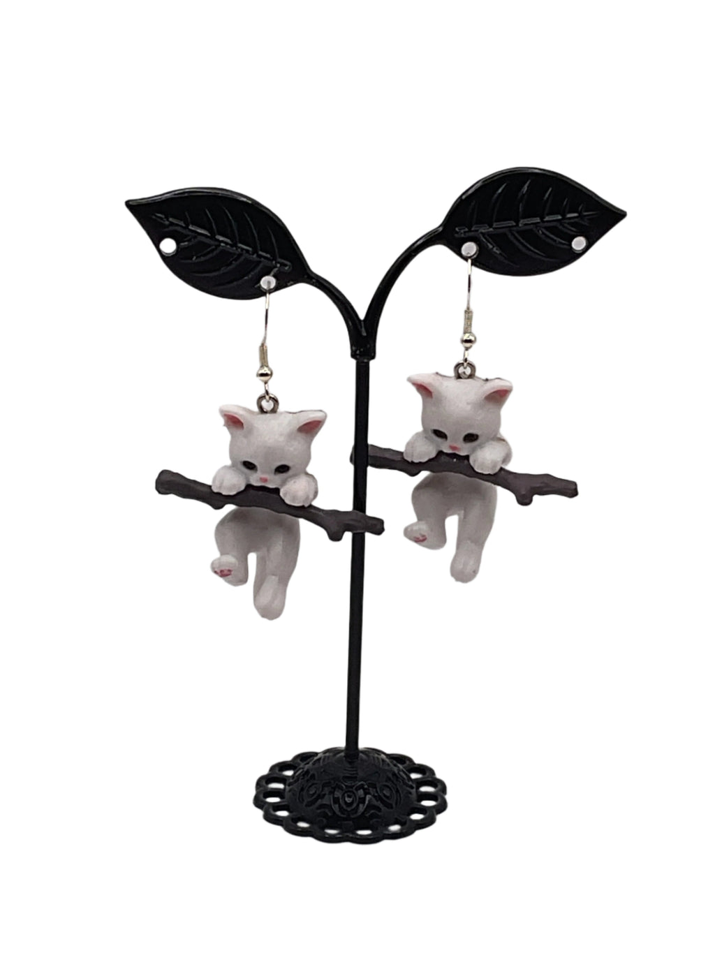 Cat earrings 10