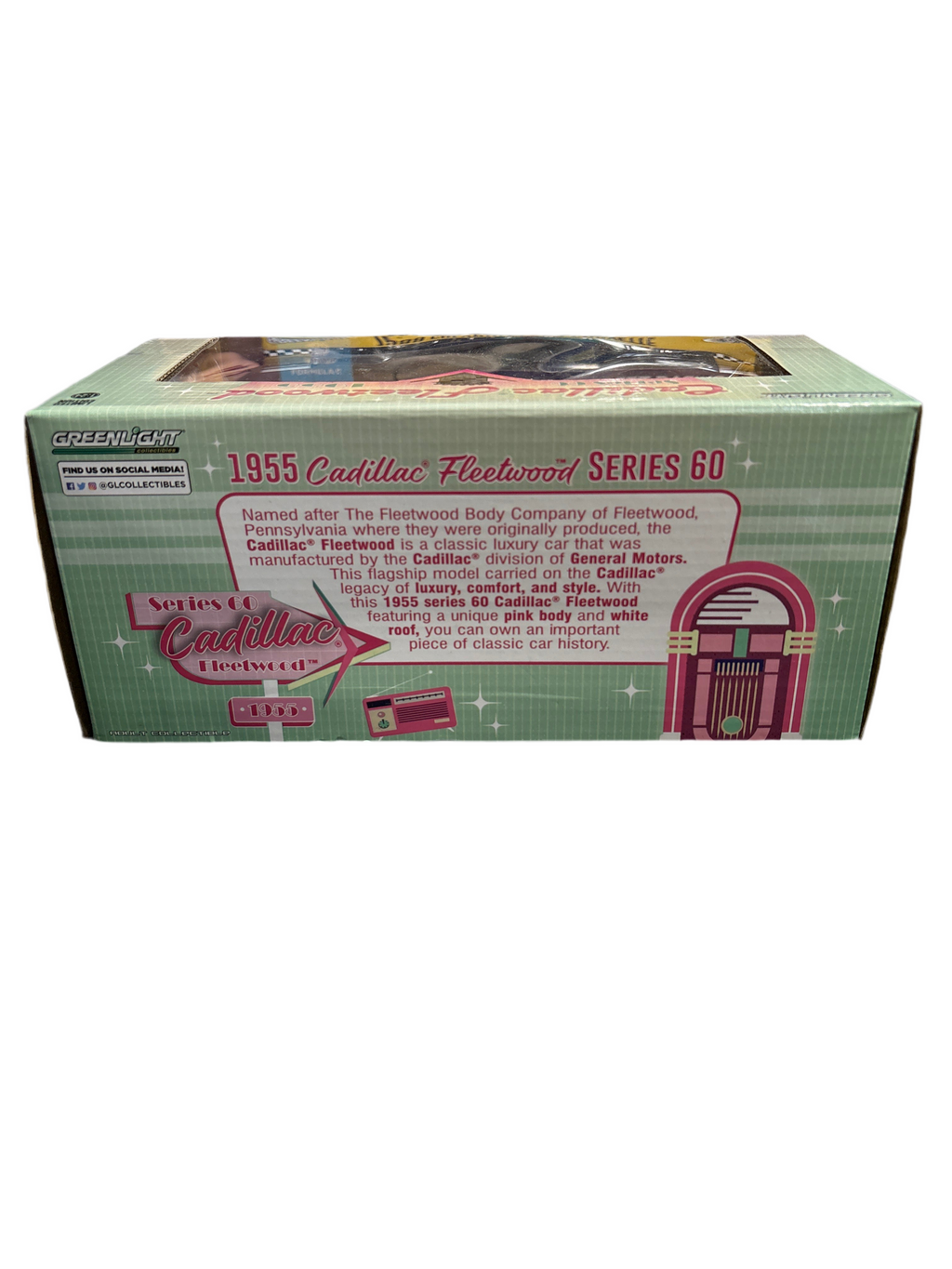 Greenlight 1955 Cadillac Fleetwood Diecast
