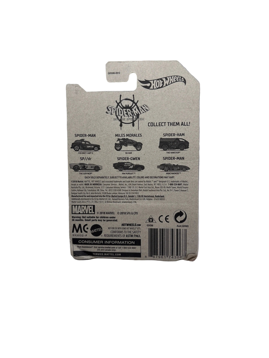 Hot Wheels The Gov’Ner Diecast