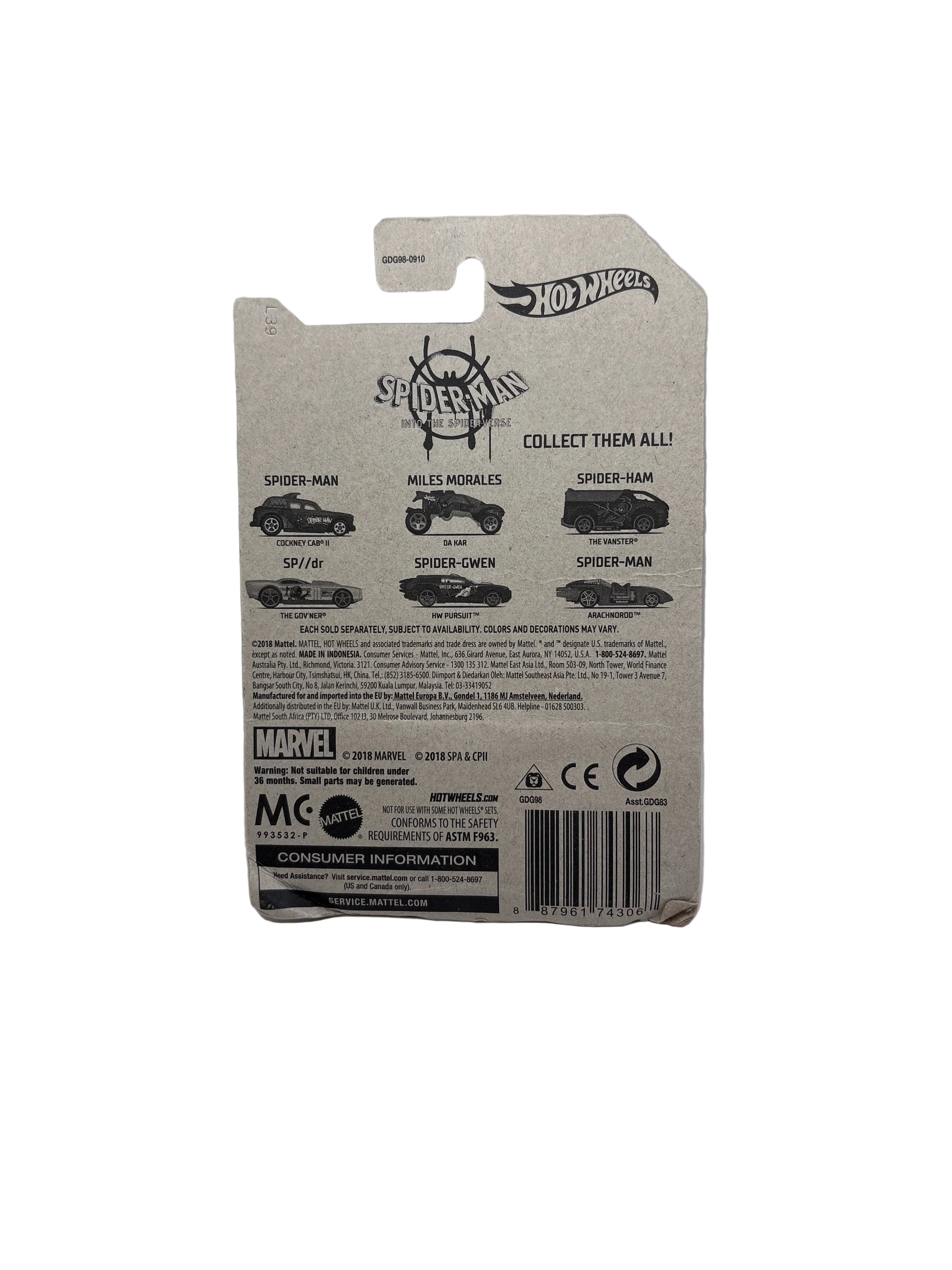 Hot Wheels The Gov’Ner Diecast