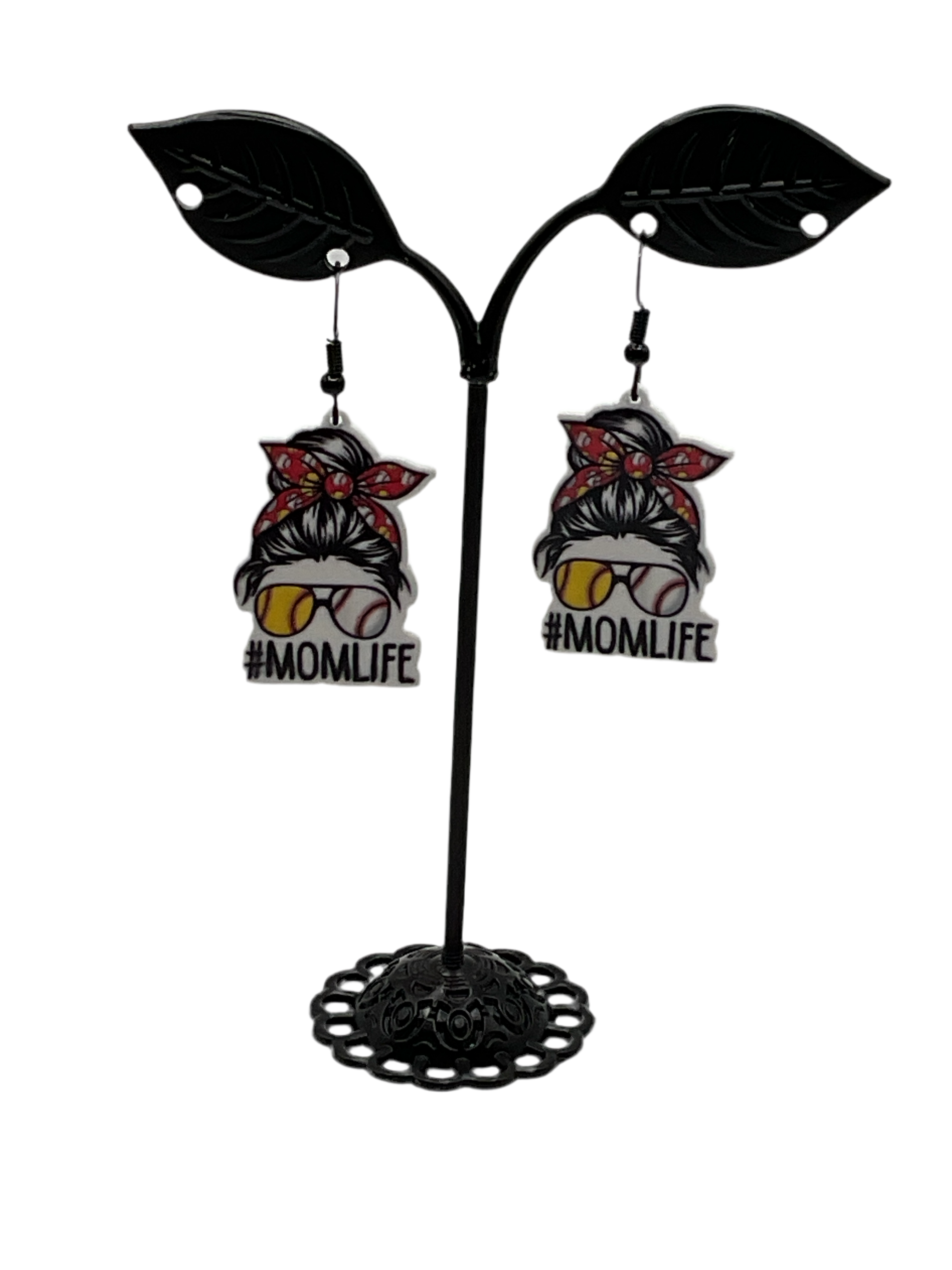 Mom Life Earrings