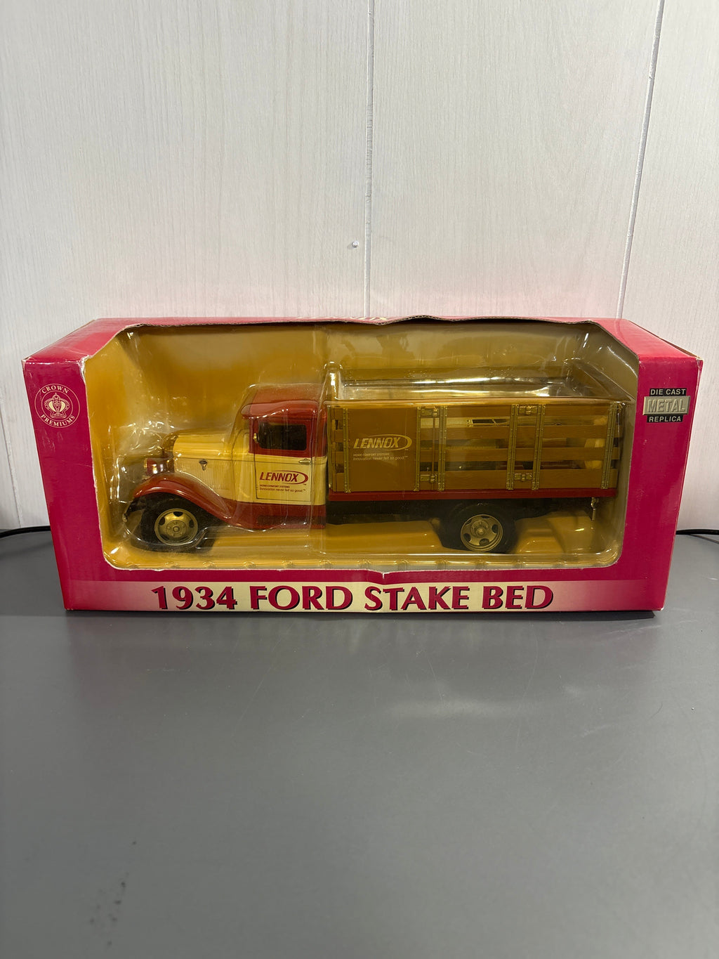 Crown Premiums 1934 Ford Stake Bed Diecast