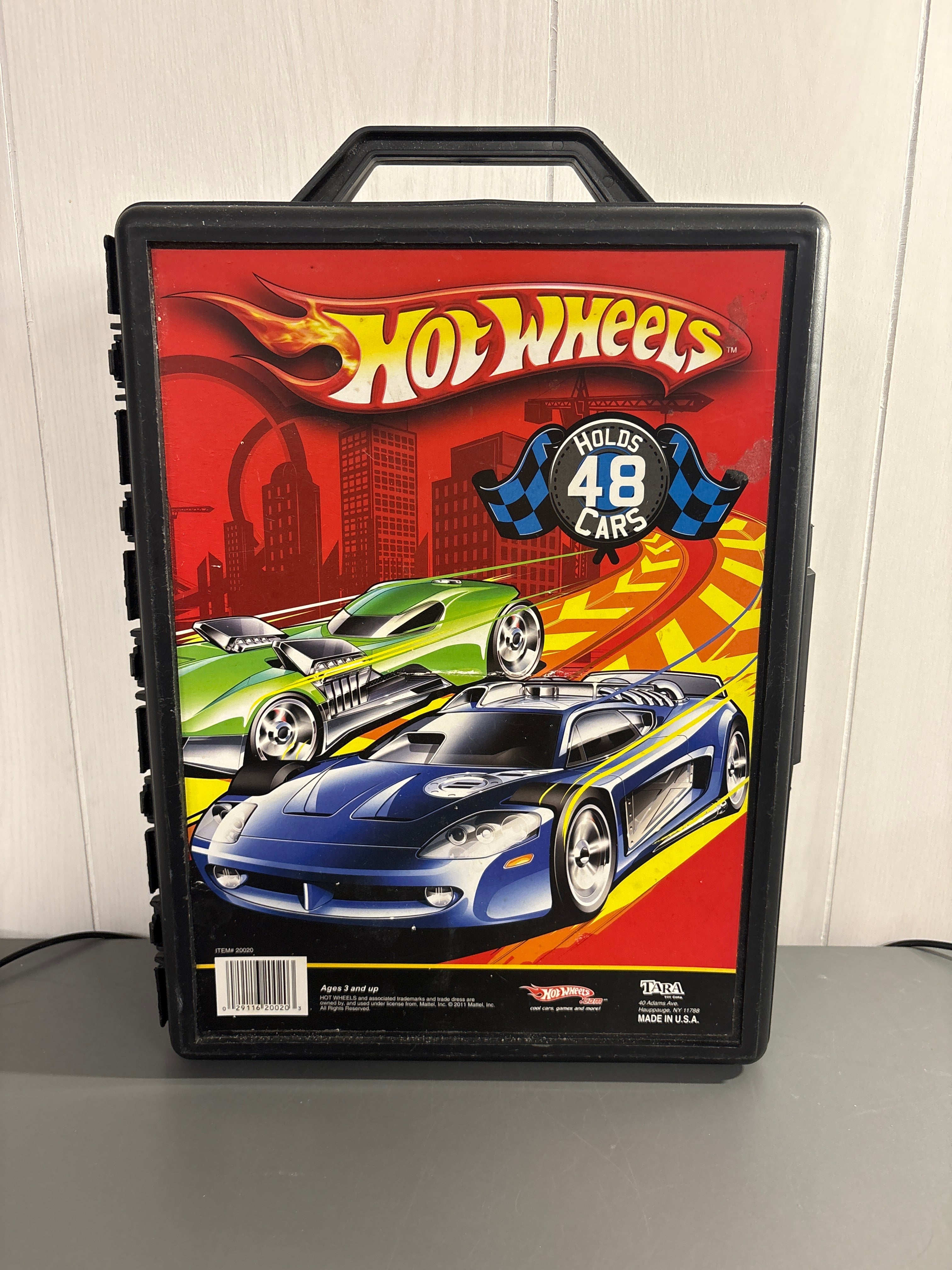 Hot Wheels 48 Car Carrying Case Diecast black