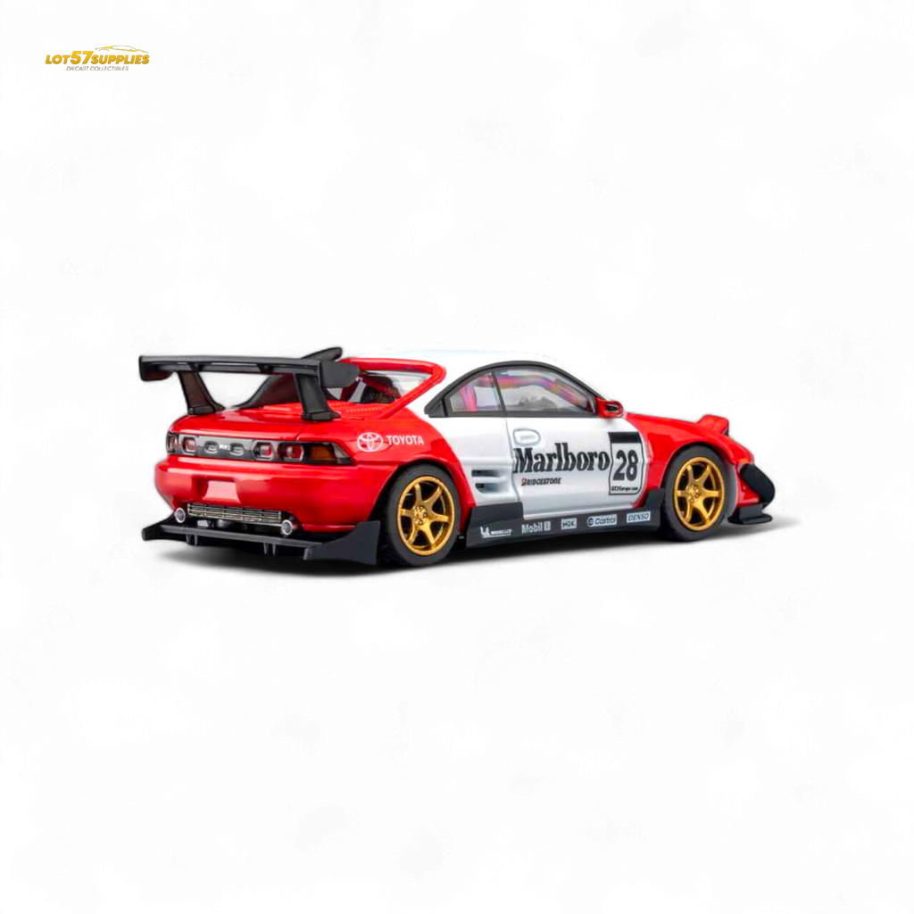 (Pre-Order) MicroTurbo Toyota MR2 Marlboro Livery 1:64