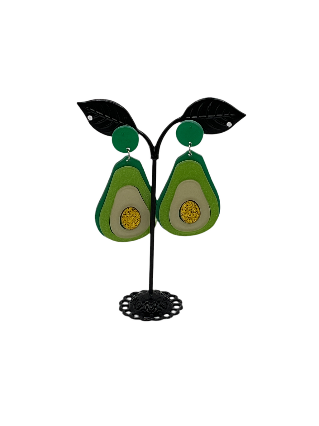 Avocado Earrings 3