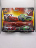Disney Pixar Cars Lightning McQueen Chick Hicks Diecast multi color