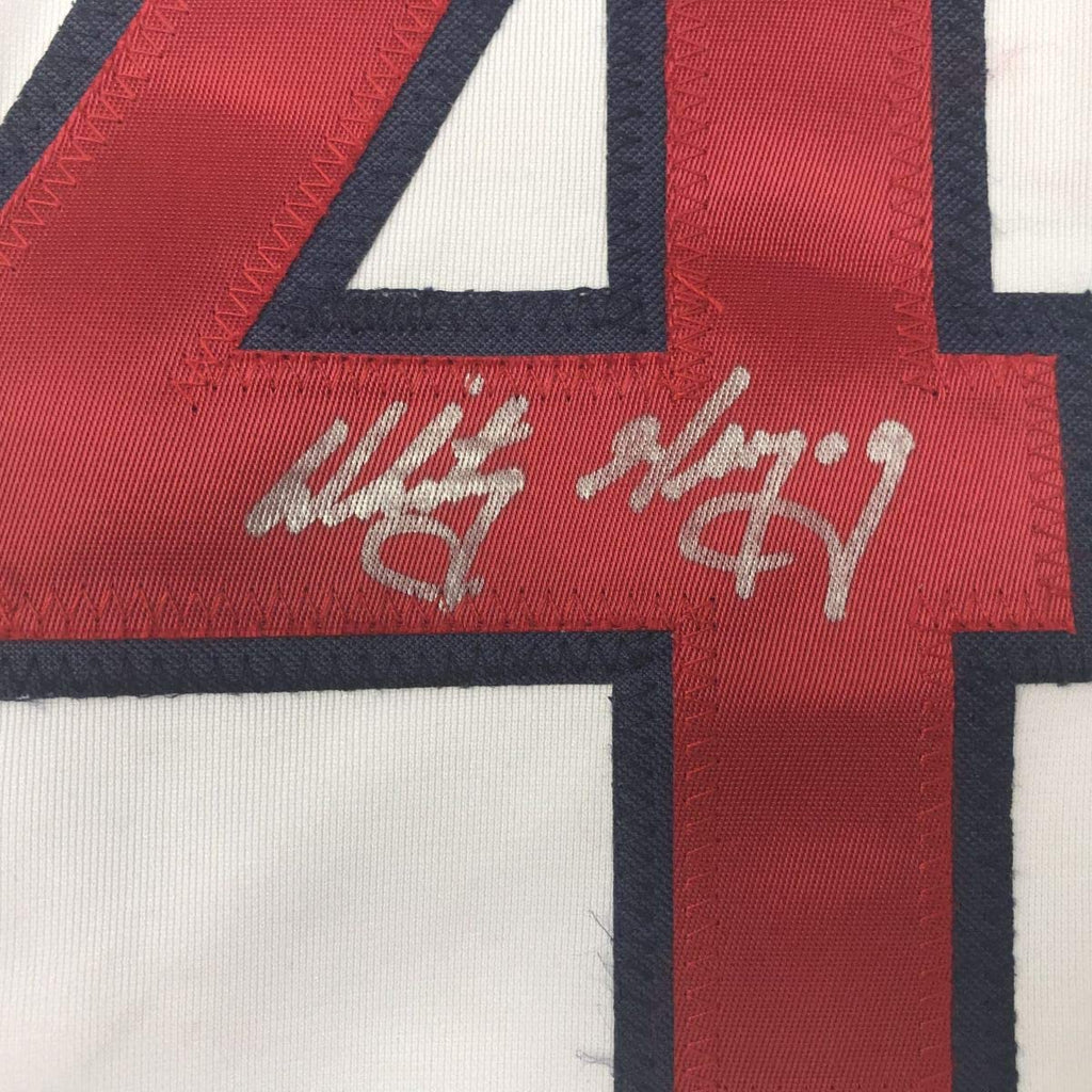 Autographed/Signed Whitey Herzog St. Louis White Baseball Jersey JSA COA