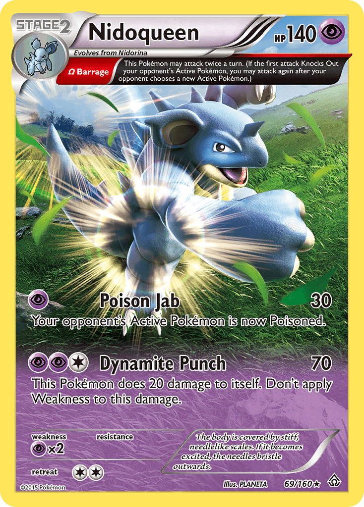 Nidoqueen (69/160) [XY: Primal Clash]