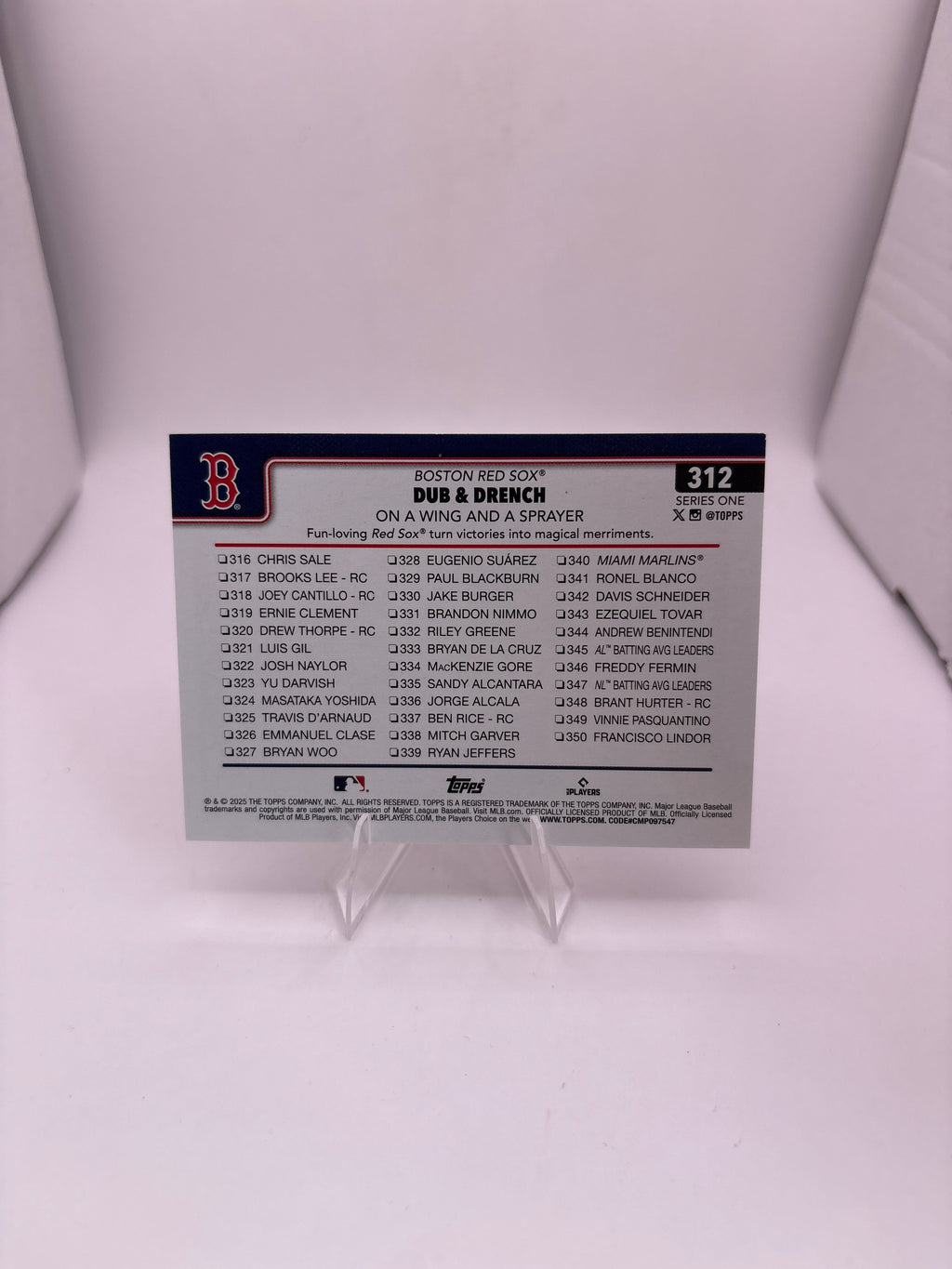 Topps Checklist