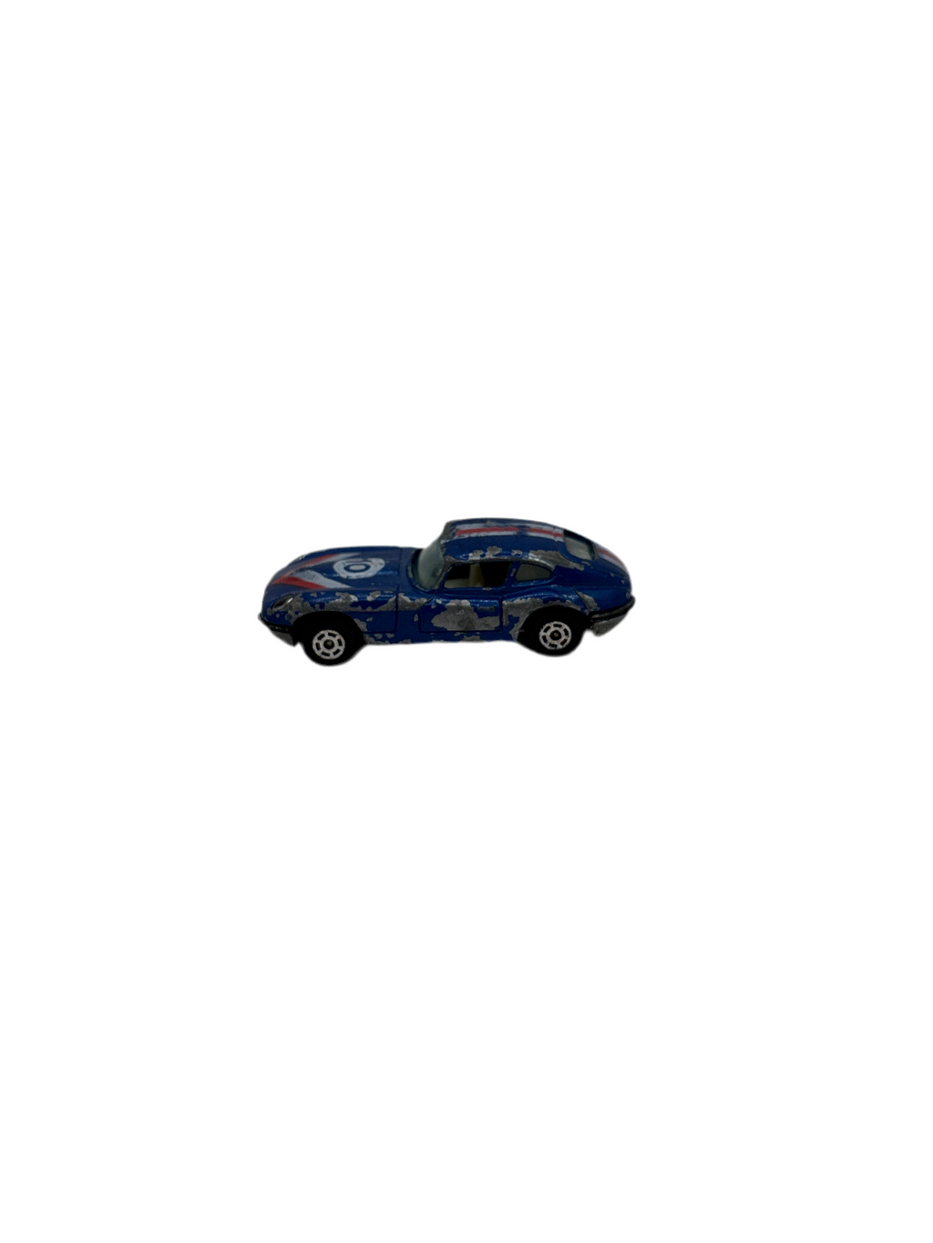 Yatming Jaguar E4.2 Diecast blue