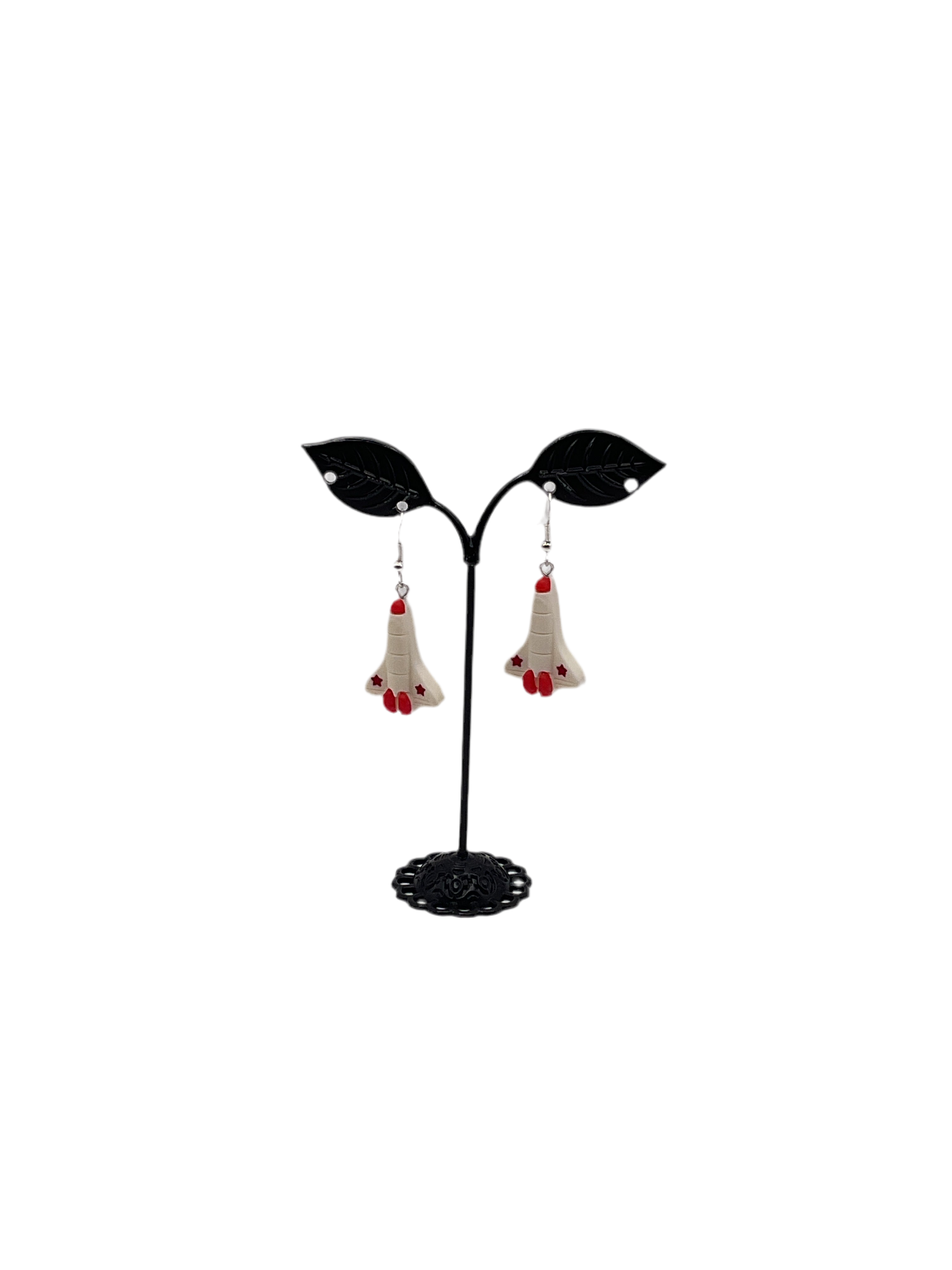 Rocket Ship Earrings 3