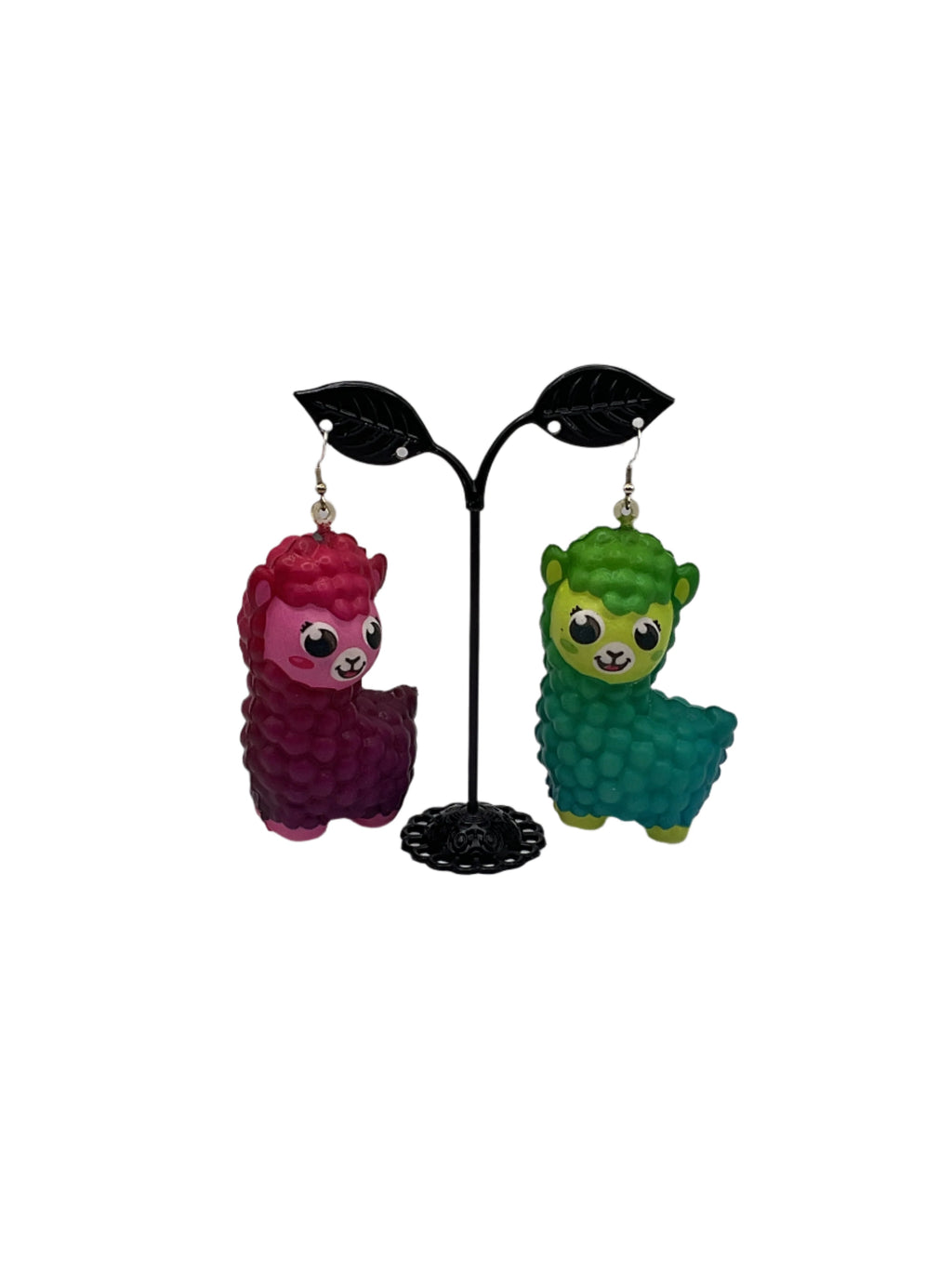 Llama earrings