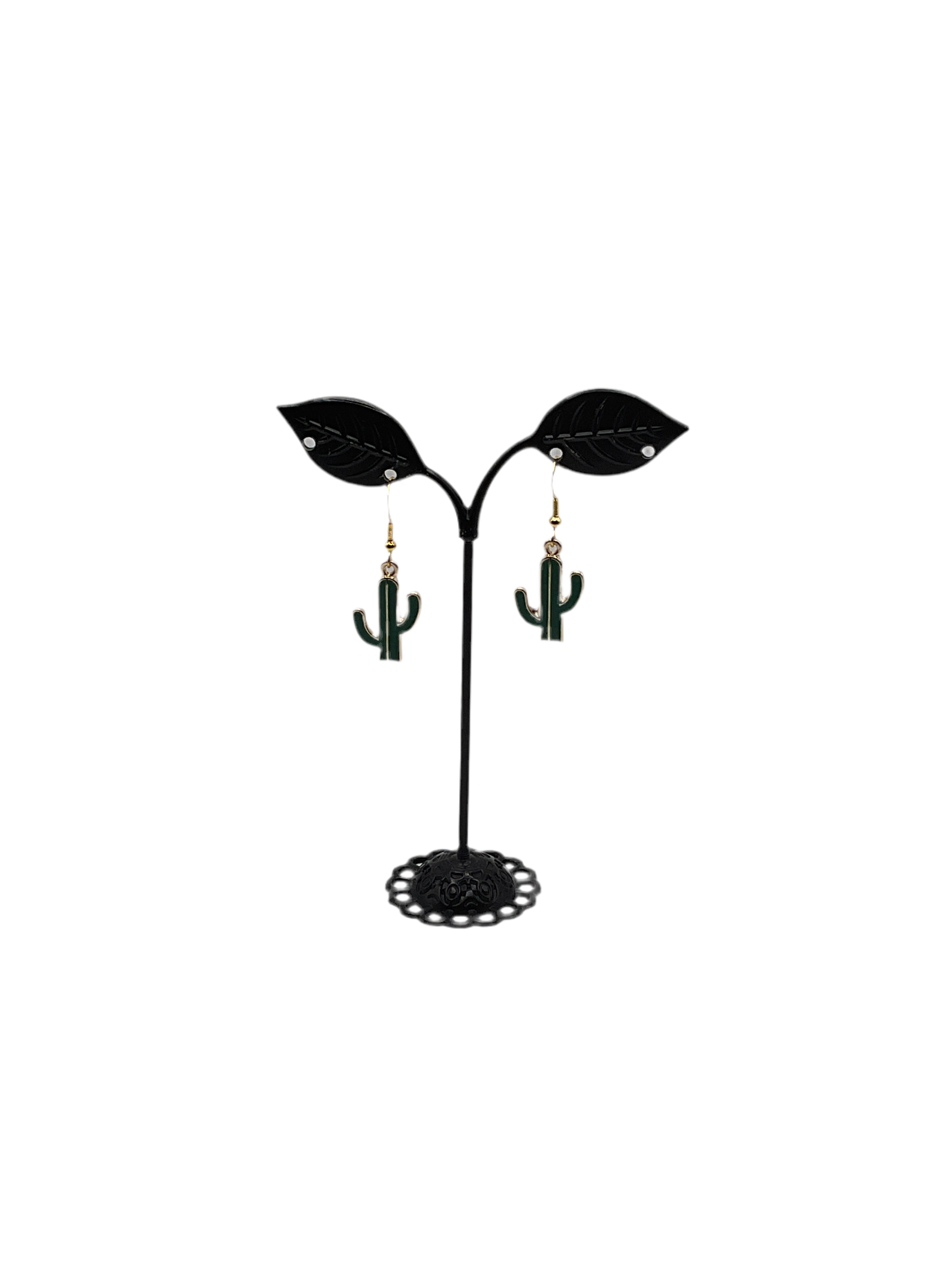 Cactus earrings 3
