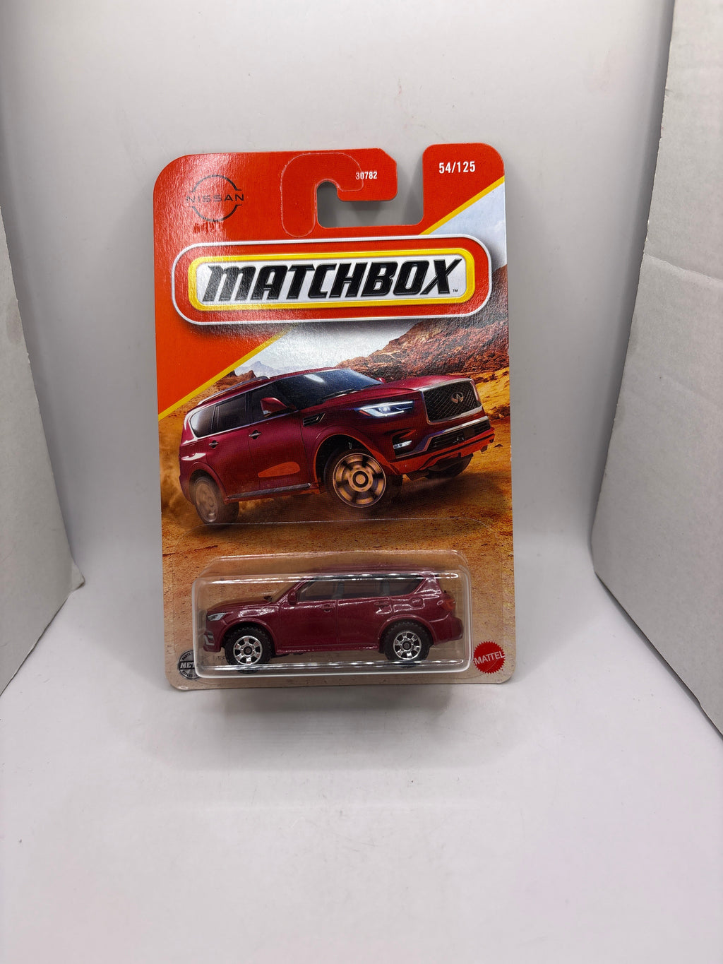 Matchbox 2022 Infiniti QX80 Diecast red