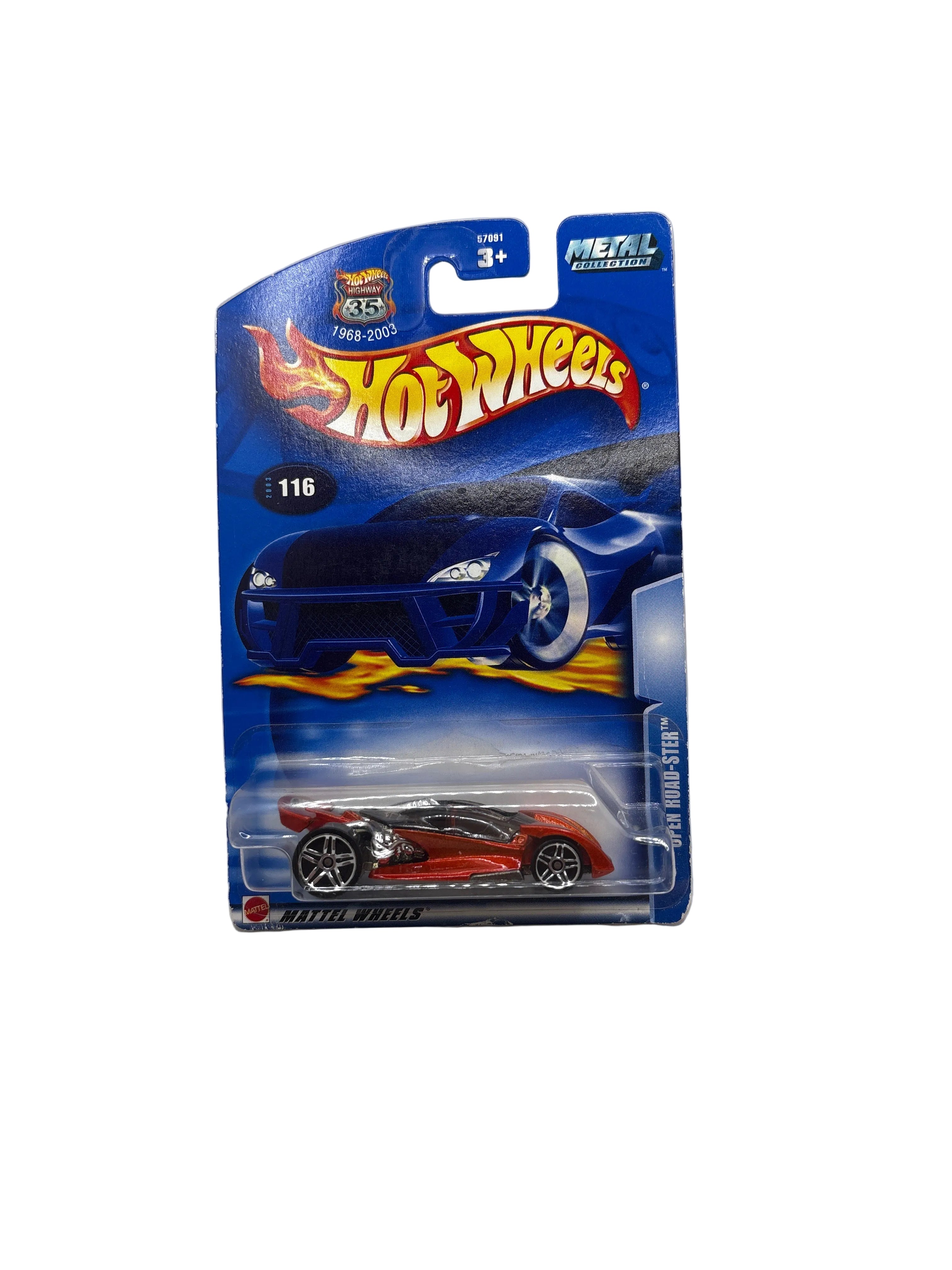 Hot Wheels Open Road-ster Diecast orange