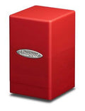 Ultra PRO Classic Satin Tower Deck Box — Red