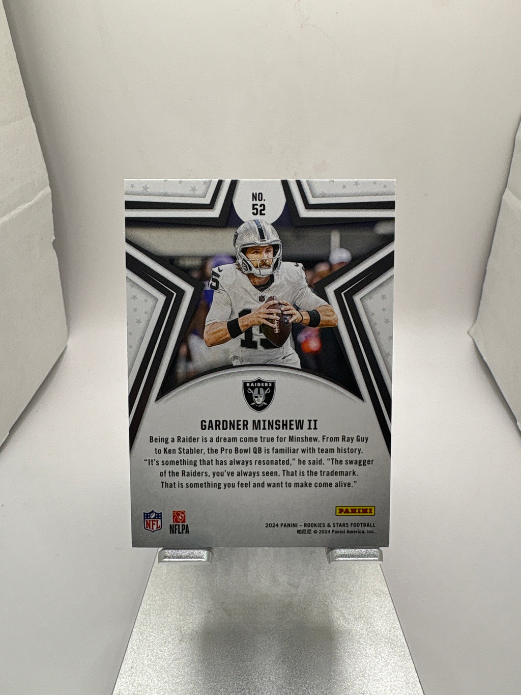 Panini Gardner Minshew II