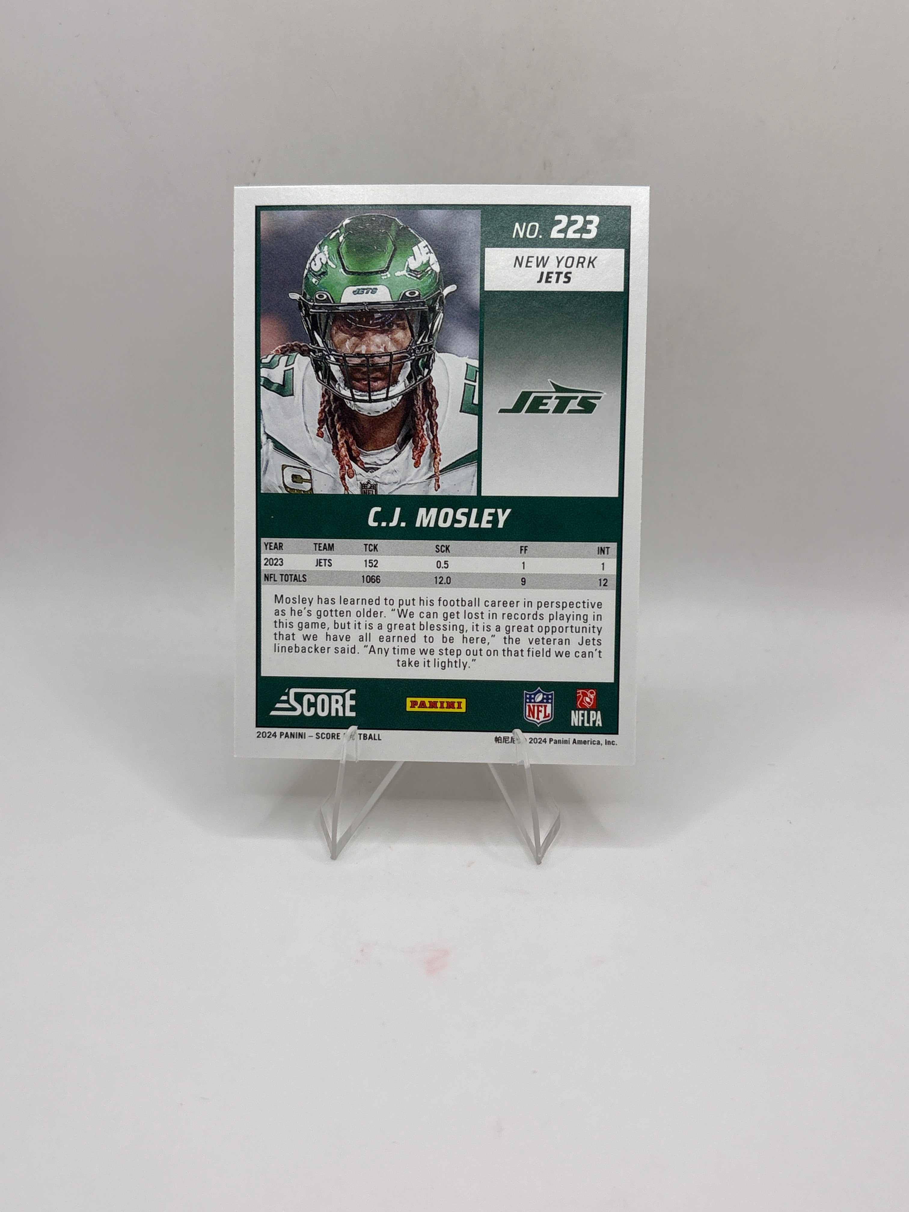 Score C.J. Mosley