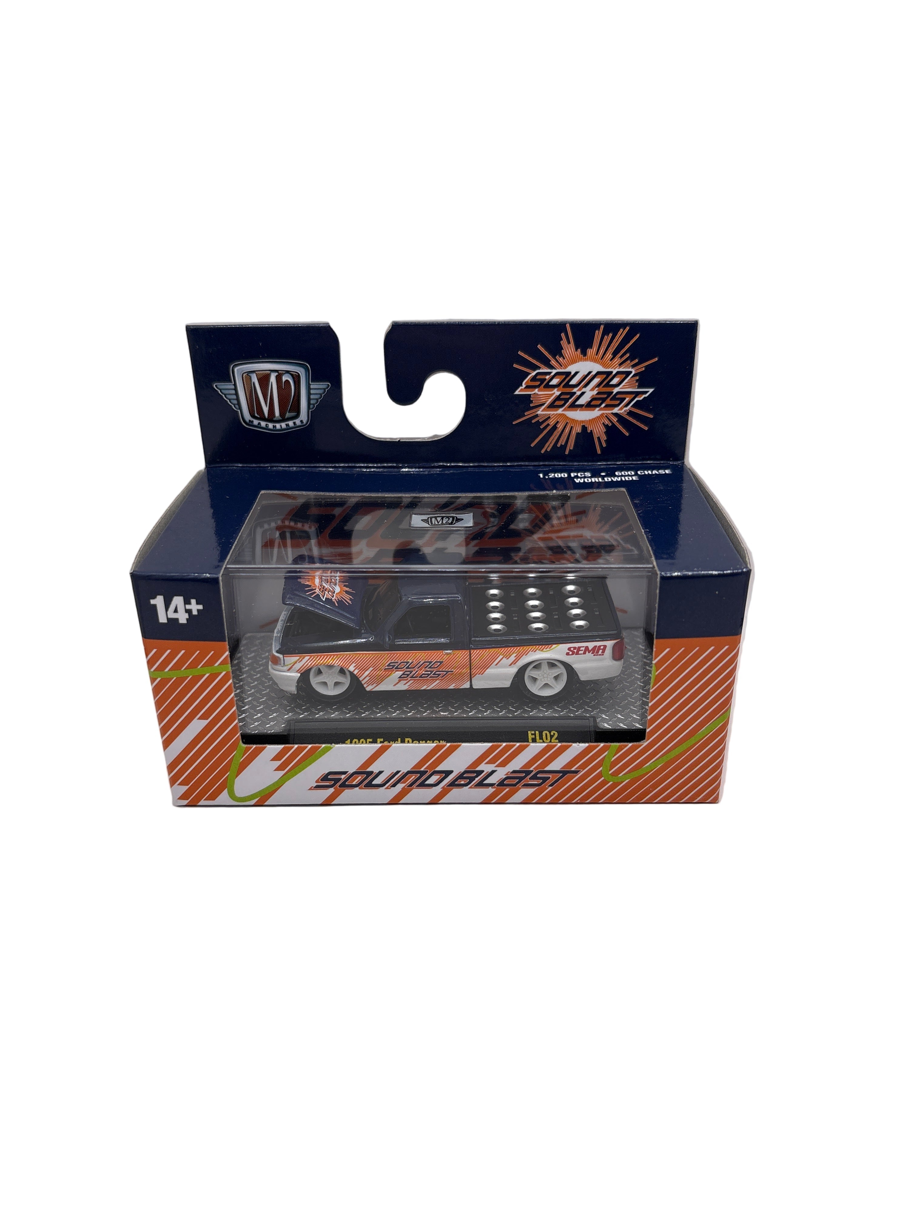 M2 1995 Ford Ranger Diecast multi color