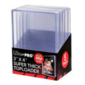 3" x 4" Super Thick 360PT Toploaders (5ct)