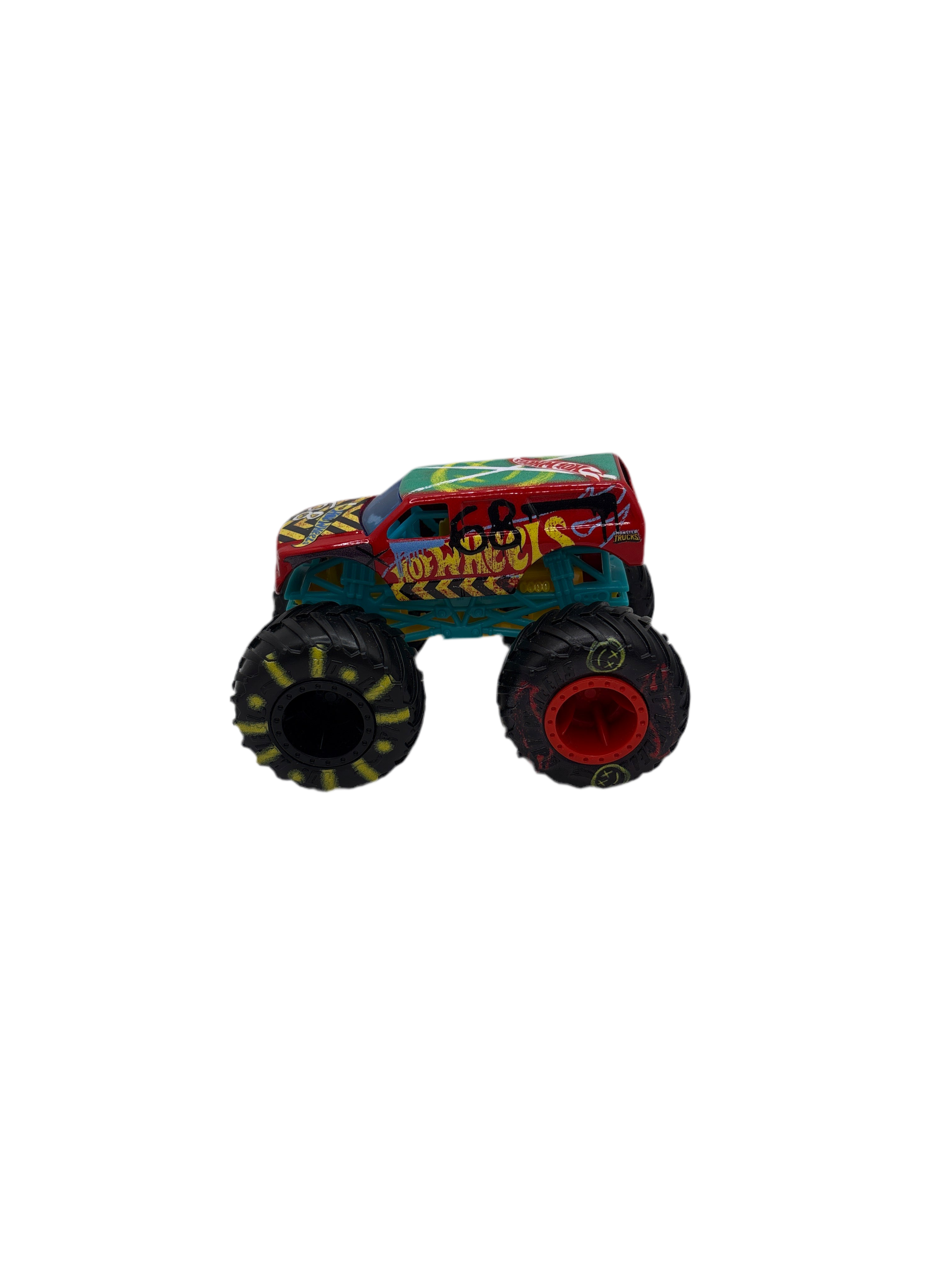 Hot Wheels Town Hauler Monster Truck Diecast red