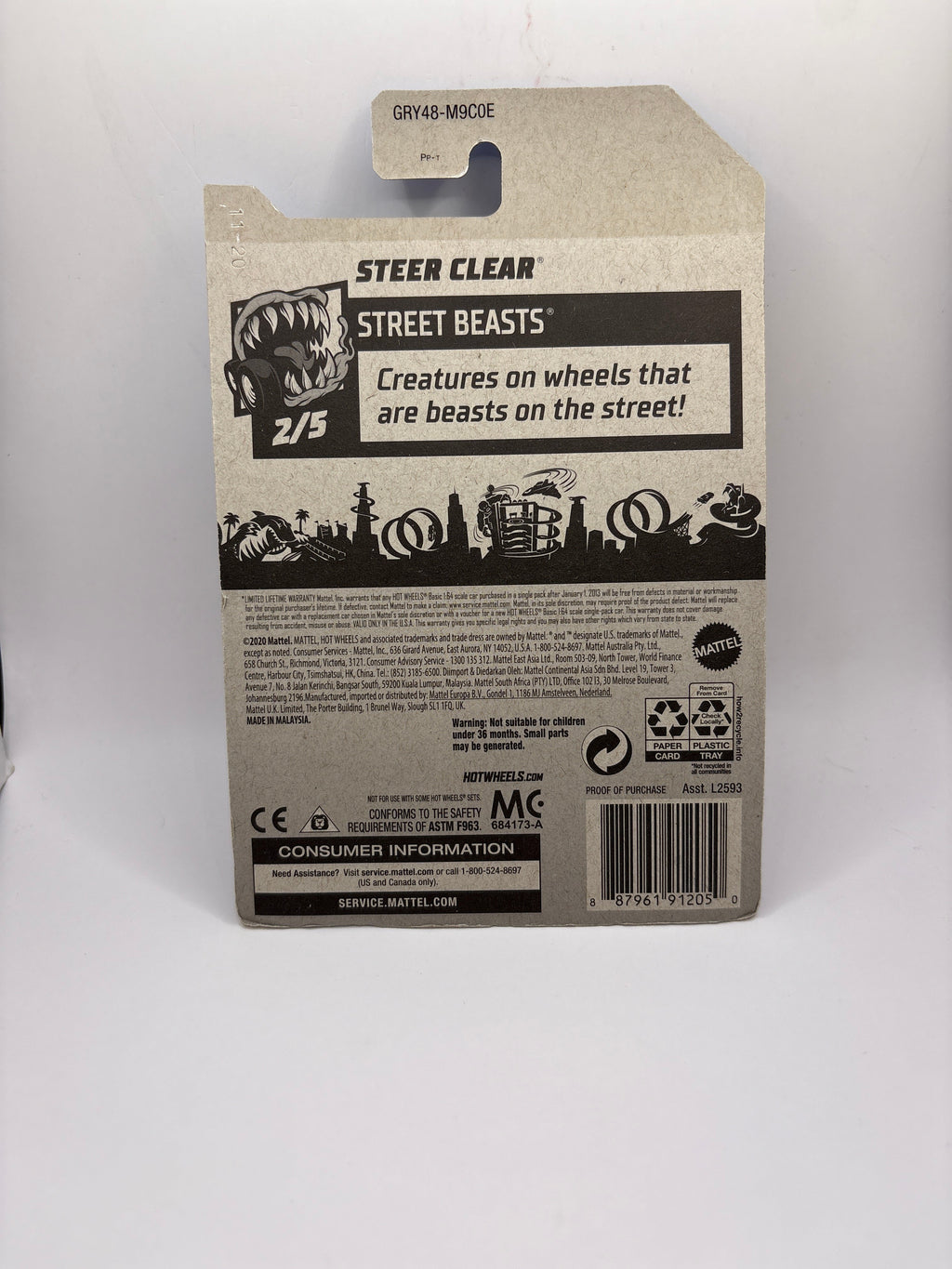 Hot Wheels Steer Clear Diecast