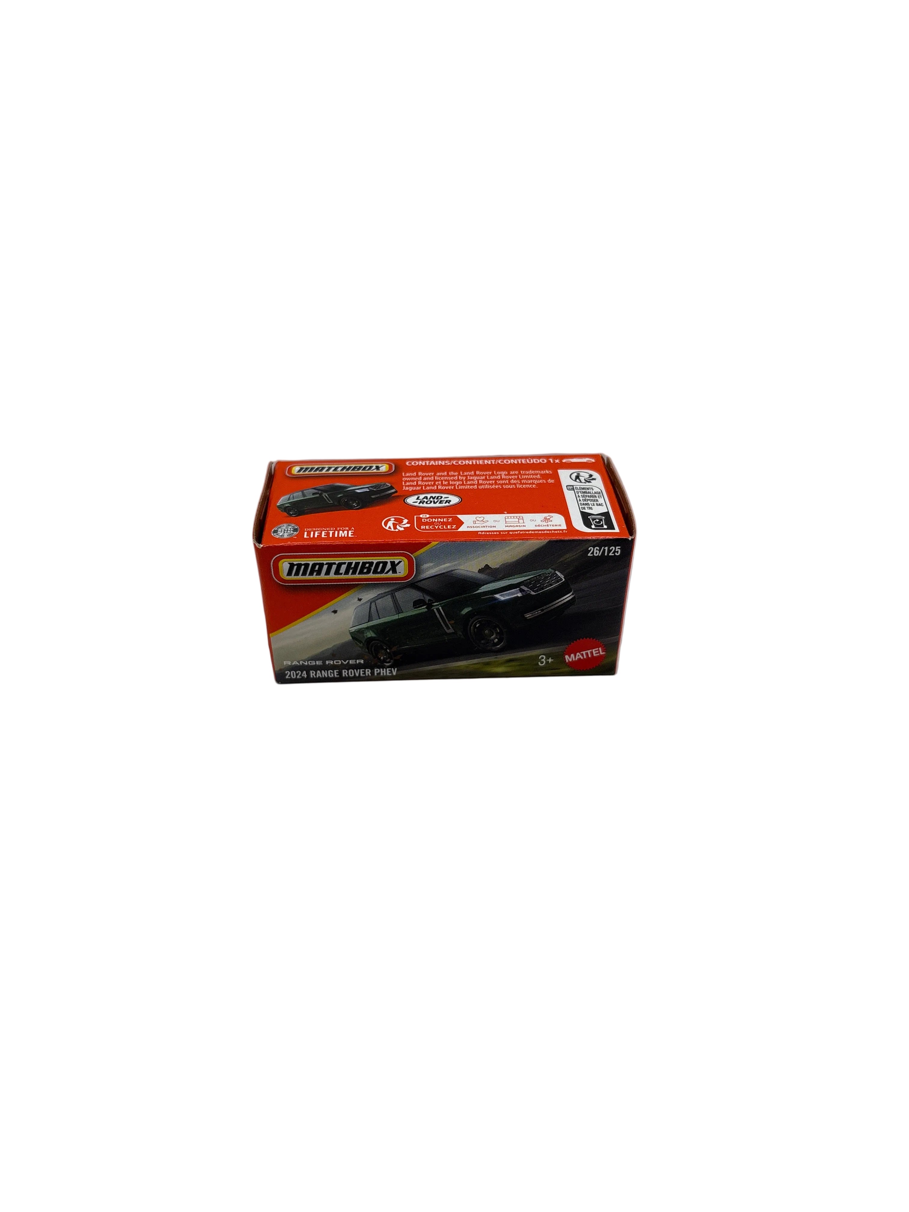 Matchbox 2024 Range Rover PHEV Diecast green