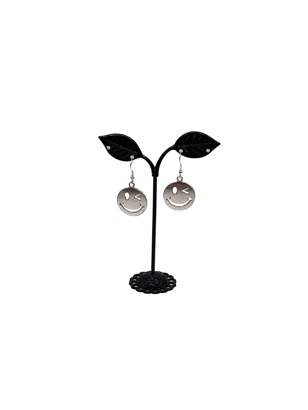 Winking Emoji Earrings
