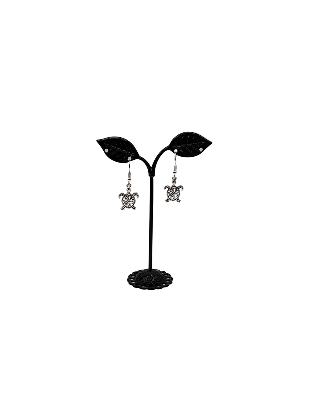 Filagree Sea Turtle Earrings