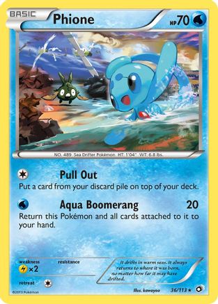 Phione 036/113 - Legendary Treasures