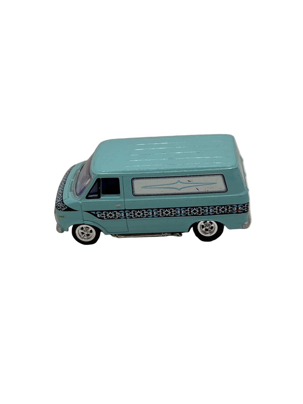 Johnny Lightning 1976 Chevy Van Diecast blue