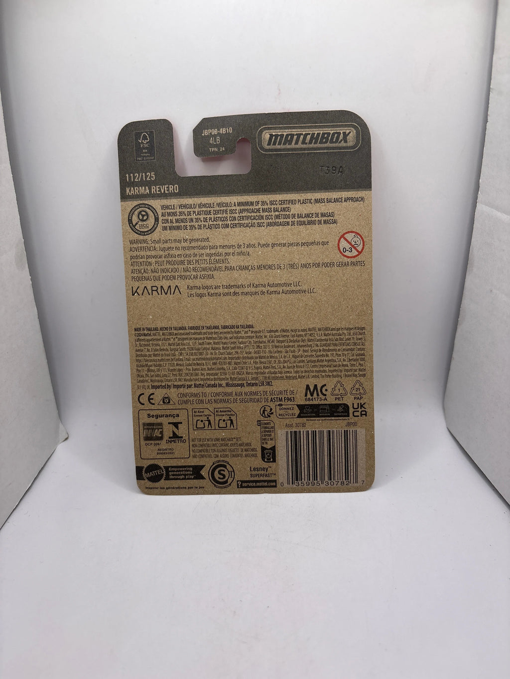 Matchbox Karma Revero Diecast
