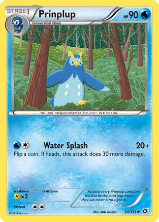 Prinplup 034/113 - Legendary Treasures