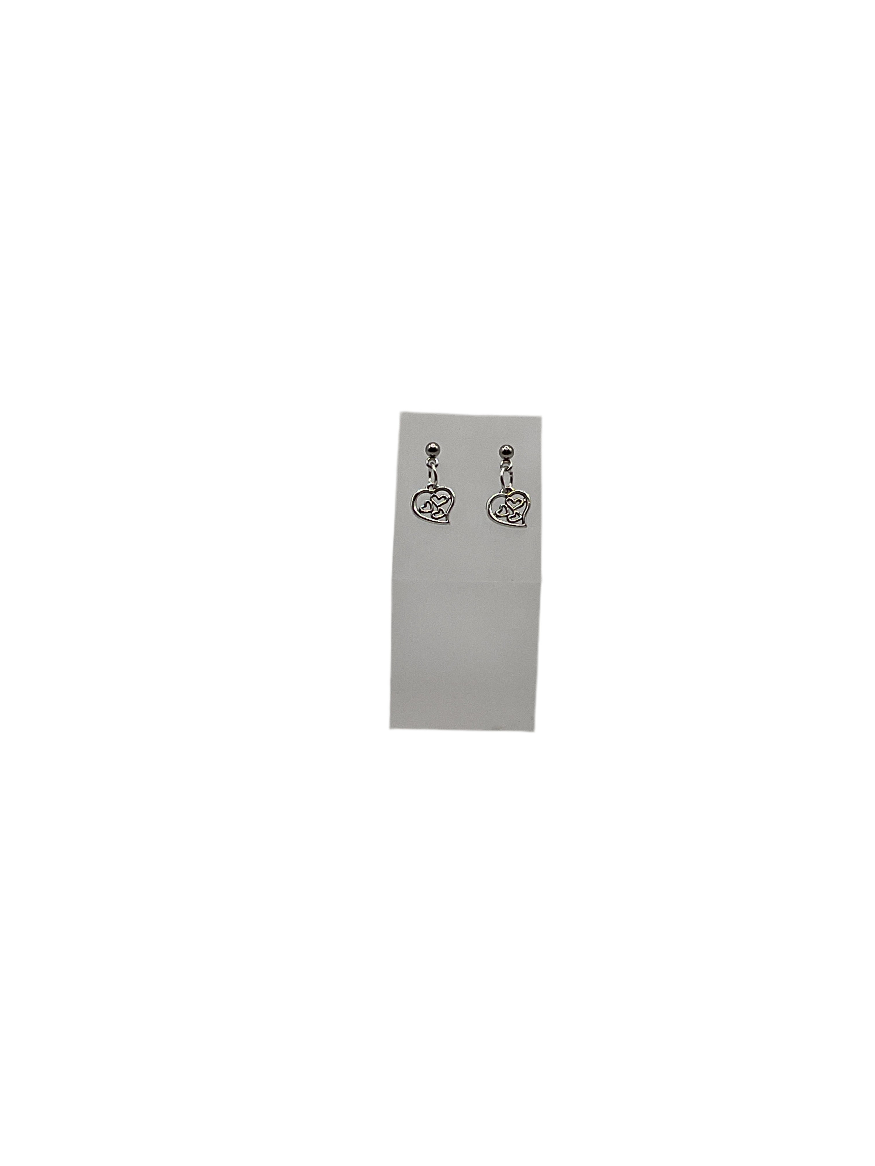 Hearts Inside of Heart Earrings