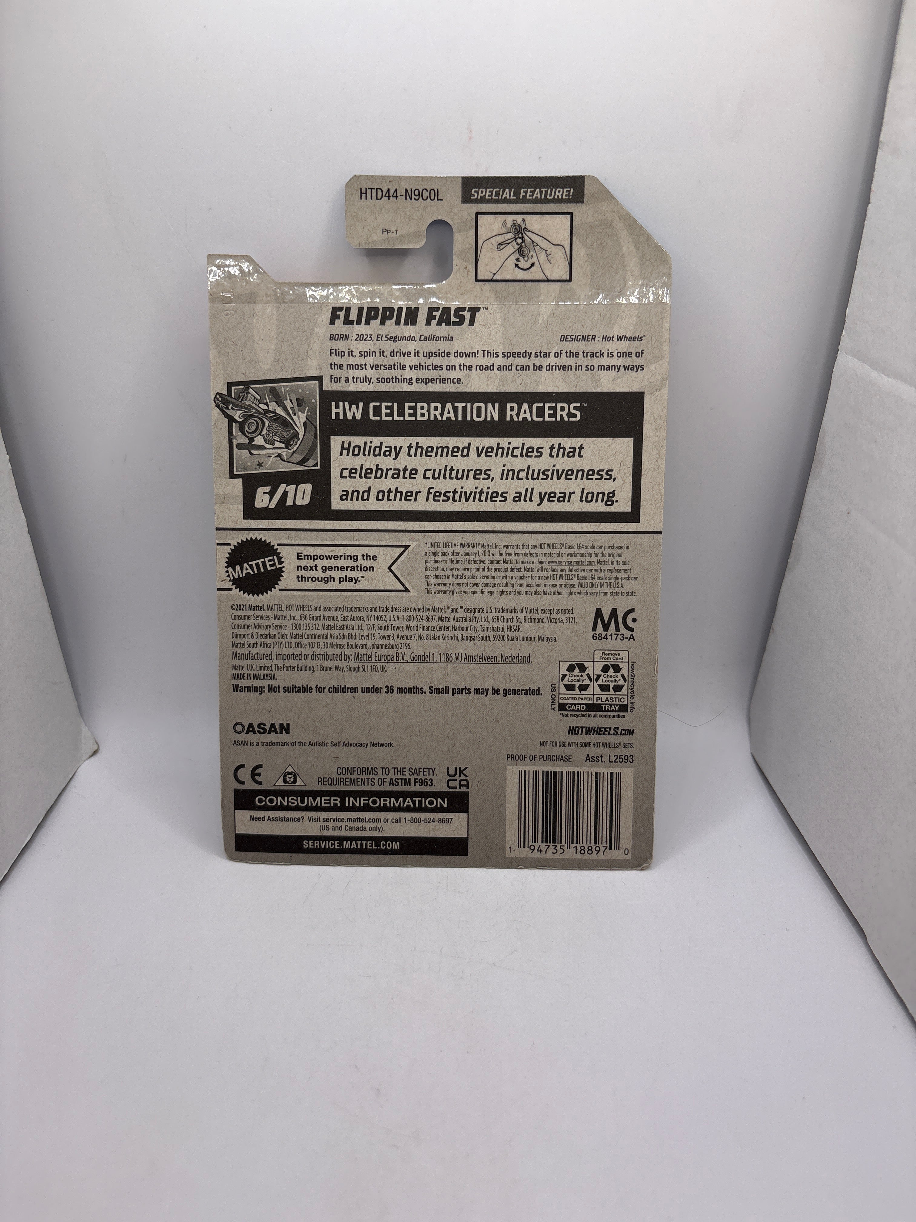 Hot Wheels Flippin Fast Diecast