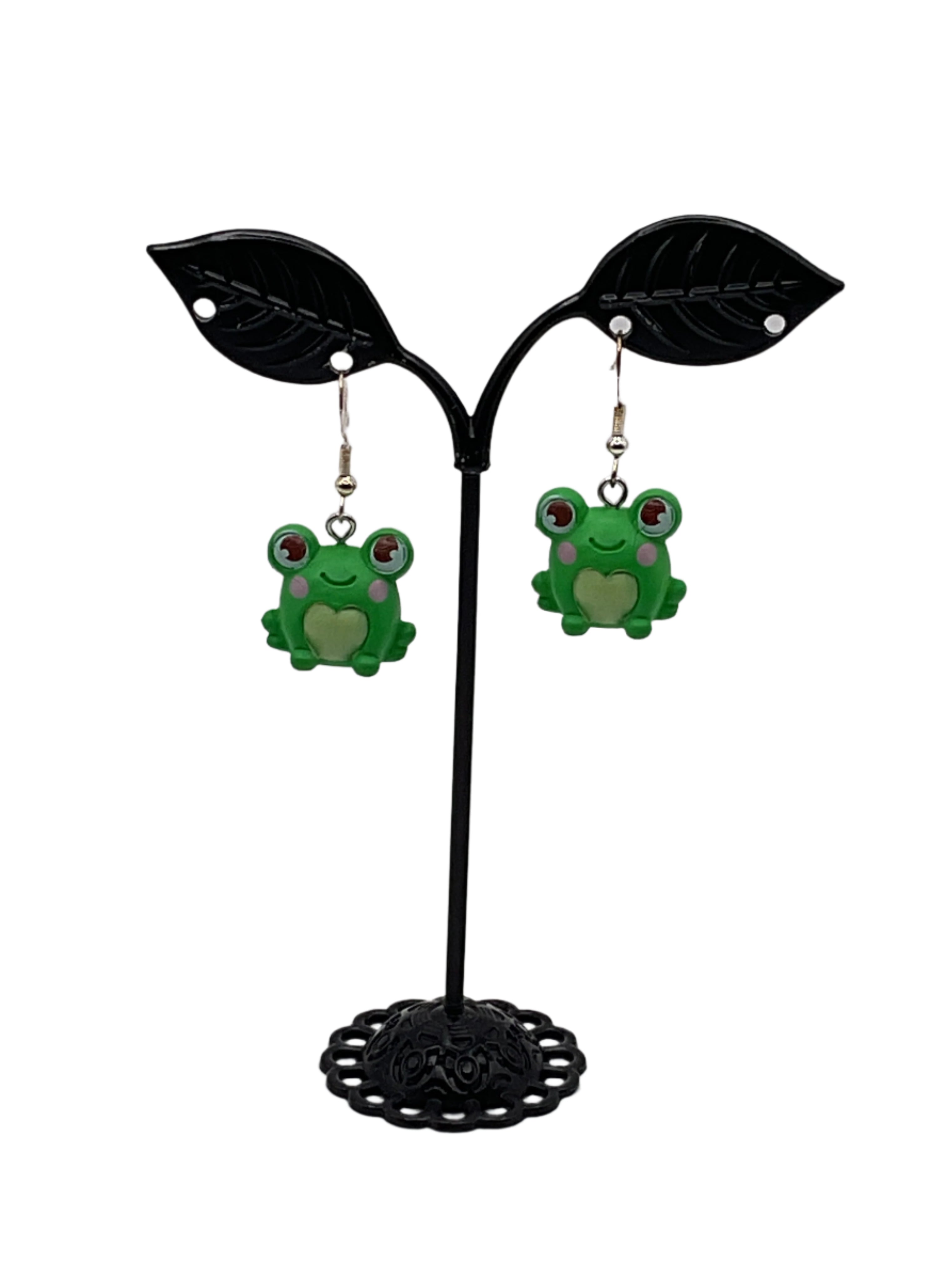 Frog Earrings 2