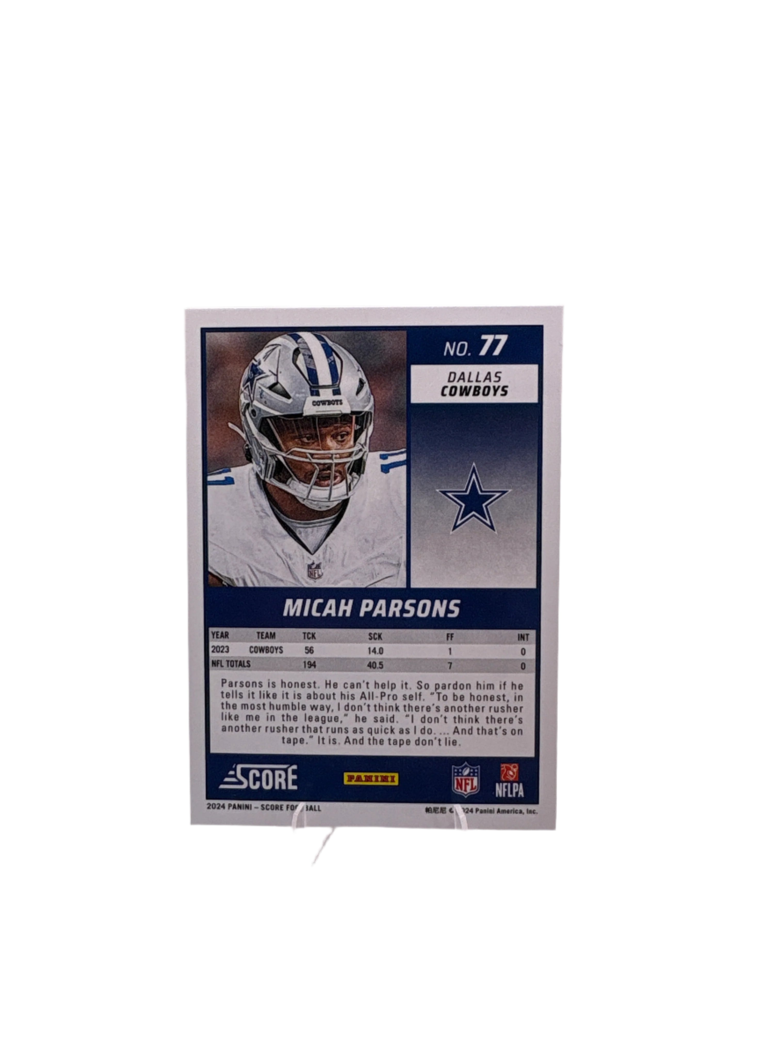 Score Micah Parsons