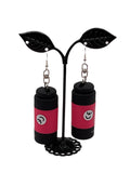 Led flash light earrings